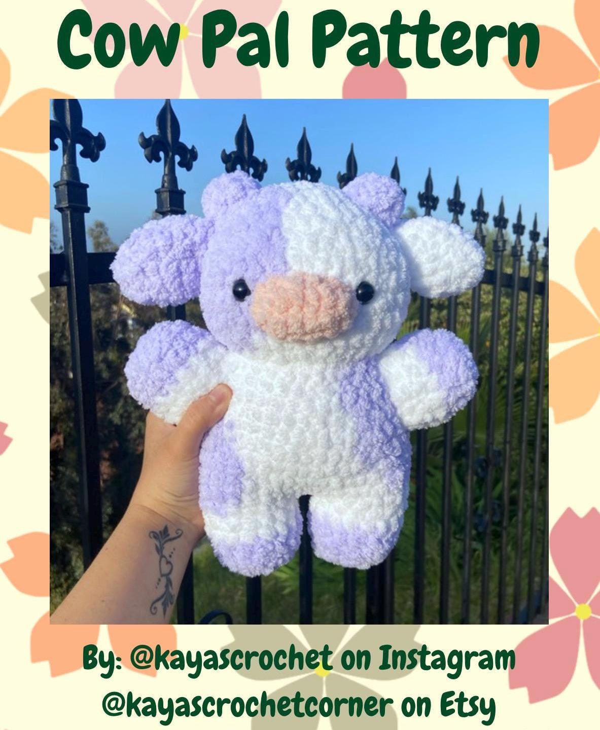 Crochet Cow Pal PDF PATTERN