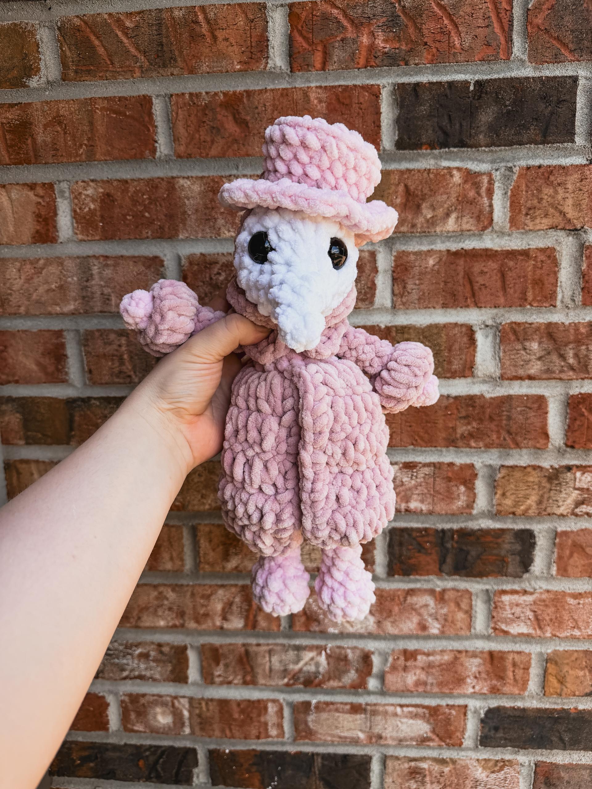 Plague Doctor Crochet pattern thumbnail 5