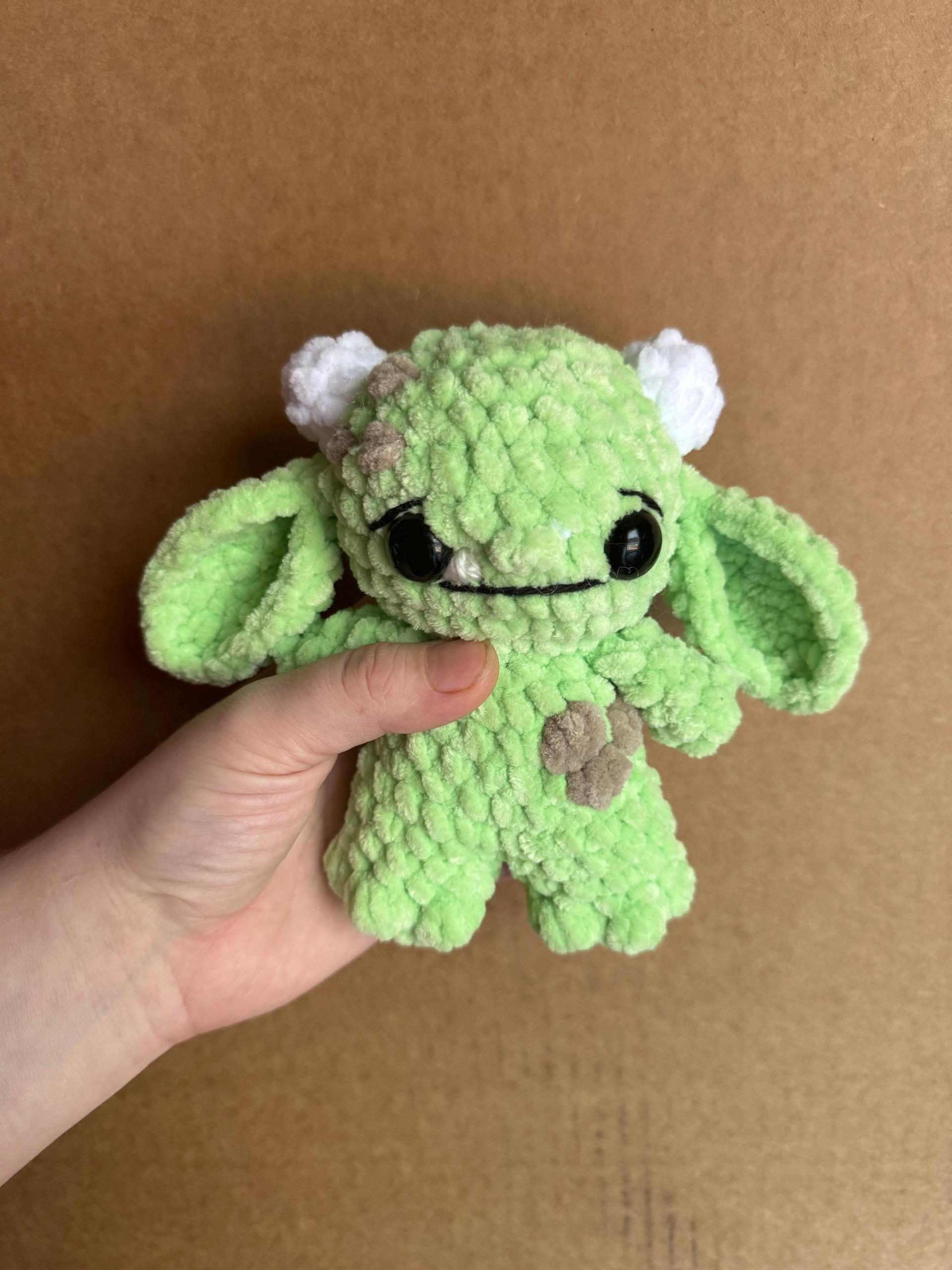 Crochet goblin pattern- DIGITAL PDF Baby Goblin Crochet Pattern - Crochet Amigurumi, Cute, Crochet Patterns Amigurumi, M