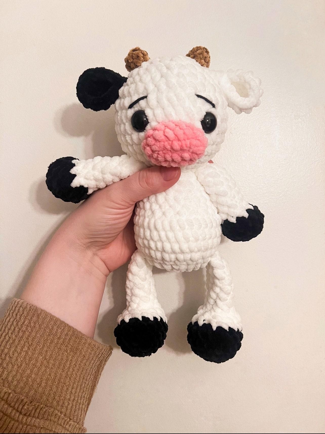 Crochet Cow Pattern- Amigurumi cow, crochet cow, cow pattern