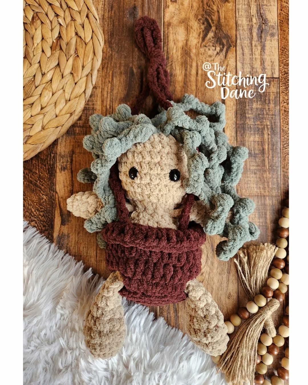 string of pearls | amigurumi plant pattern, low sew, crochet pattern, amigurumi, spring crochet pattern, boho pattern, c thumbnail 3