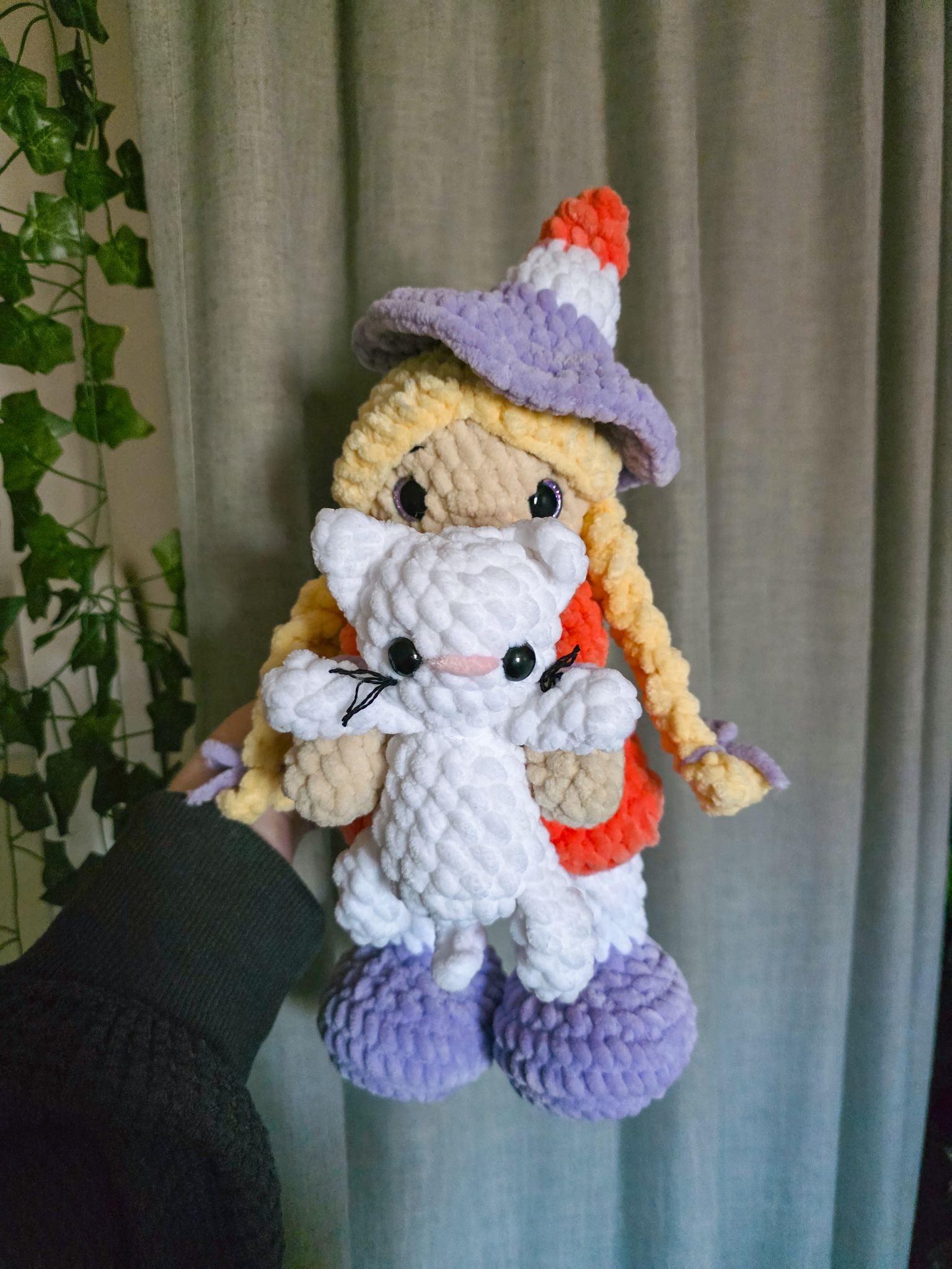 alice the witch | crochet witch pattern, amigurumi witch pattern, Halloween crochet pattern , crochet pattern, amigurumi