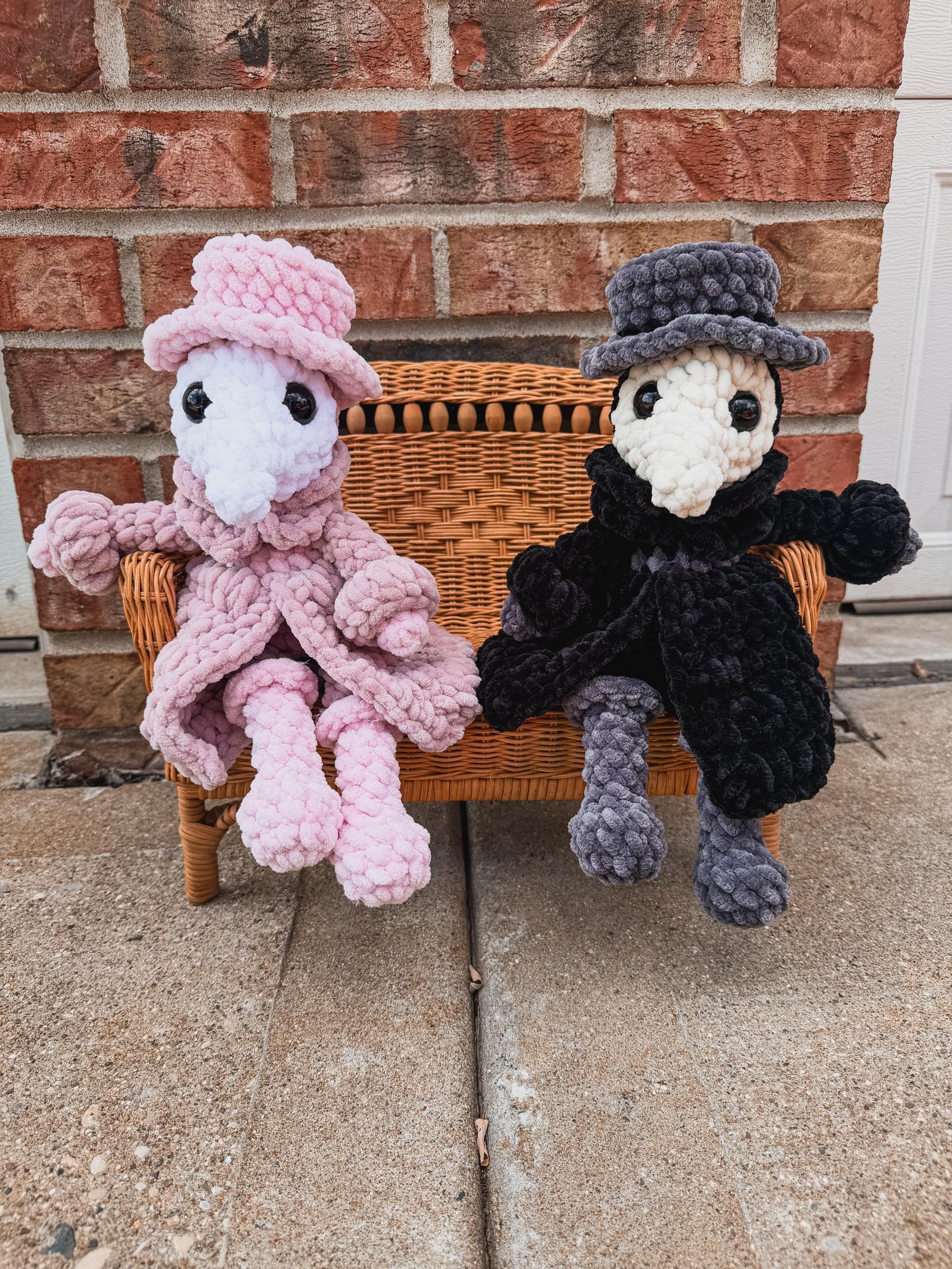 Plague Doctor Crochet pattern