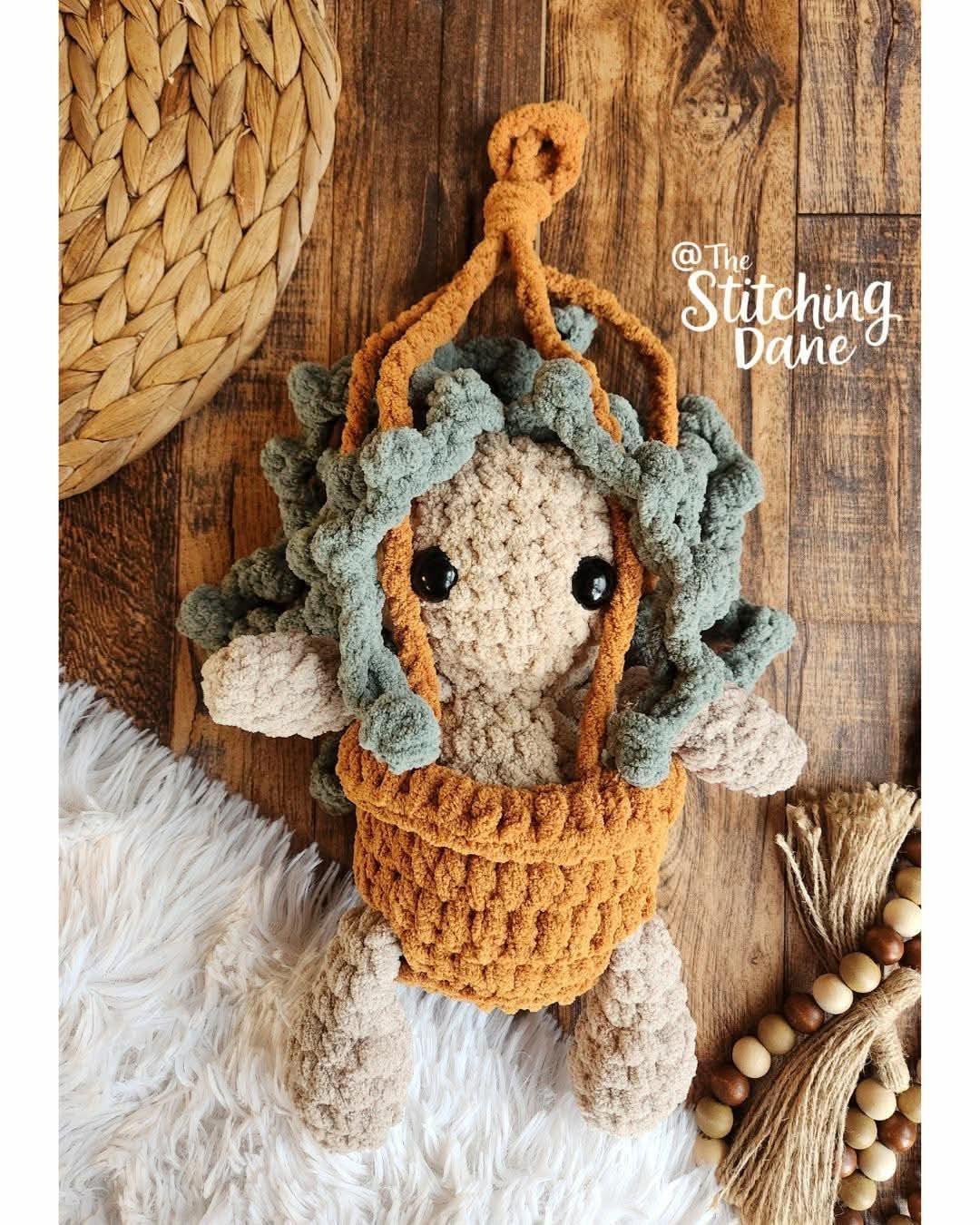 string of pearls | amigurumi plant pattern, low sew, crochet pattern, amigurumi, spring crochet pattern, boho pattern, c thumbnail 2
