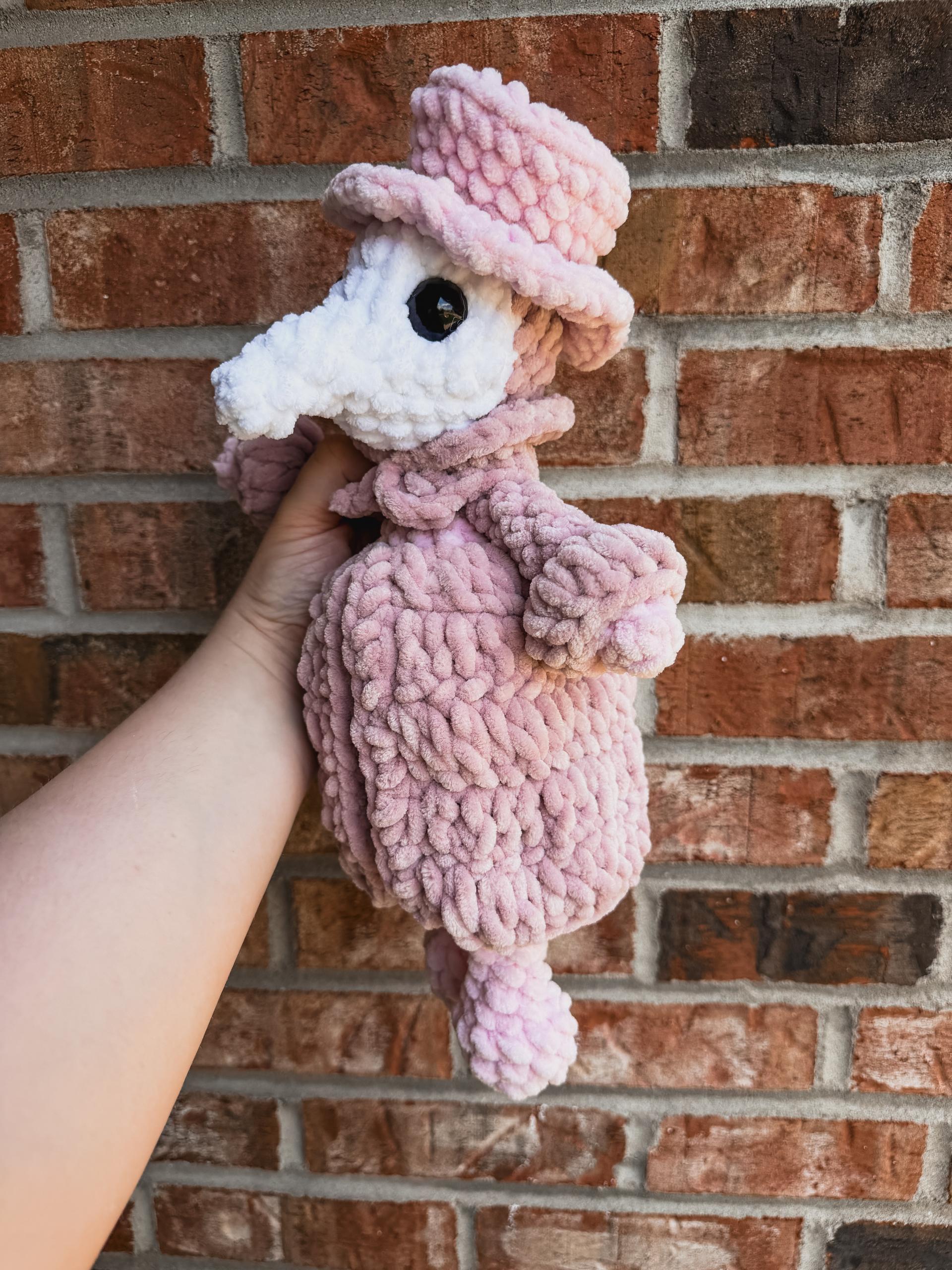 Plague Doctor Crochet pattern thumbnail 6