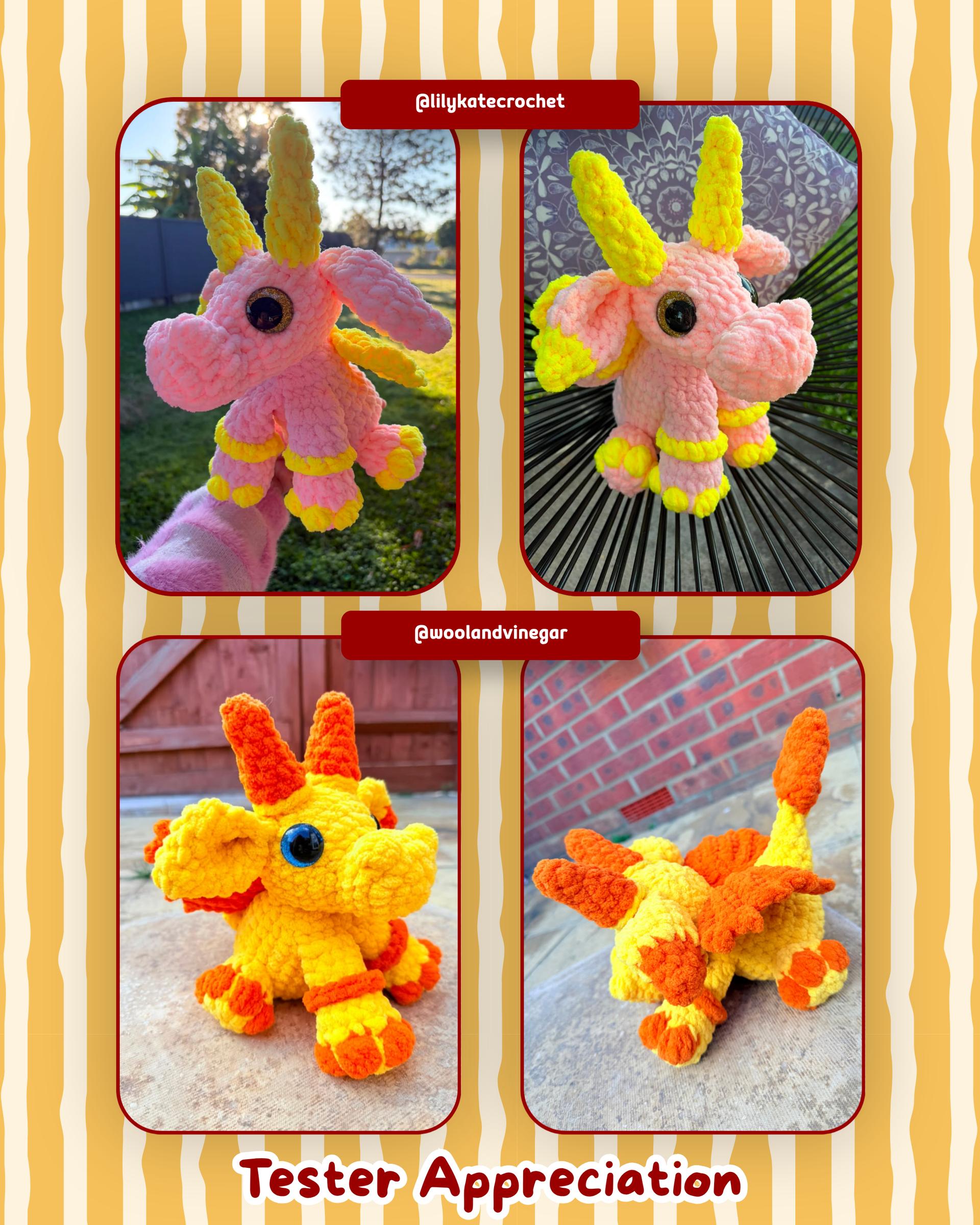 Rudy the Dragon Crochet Amigurumi Pattern thumbnail 9