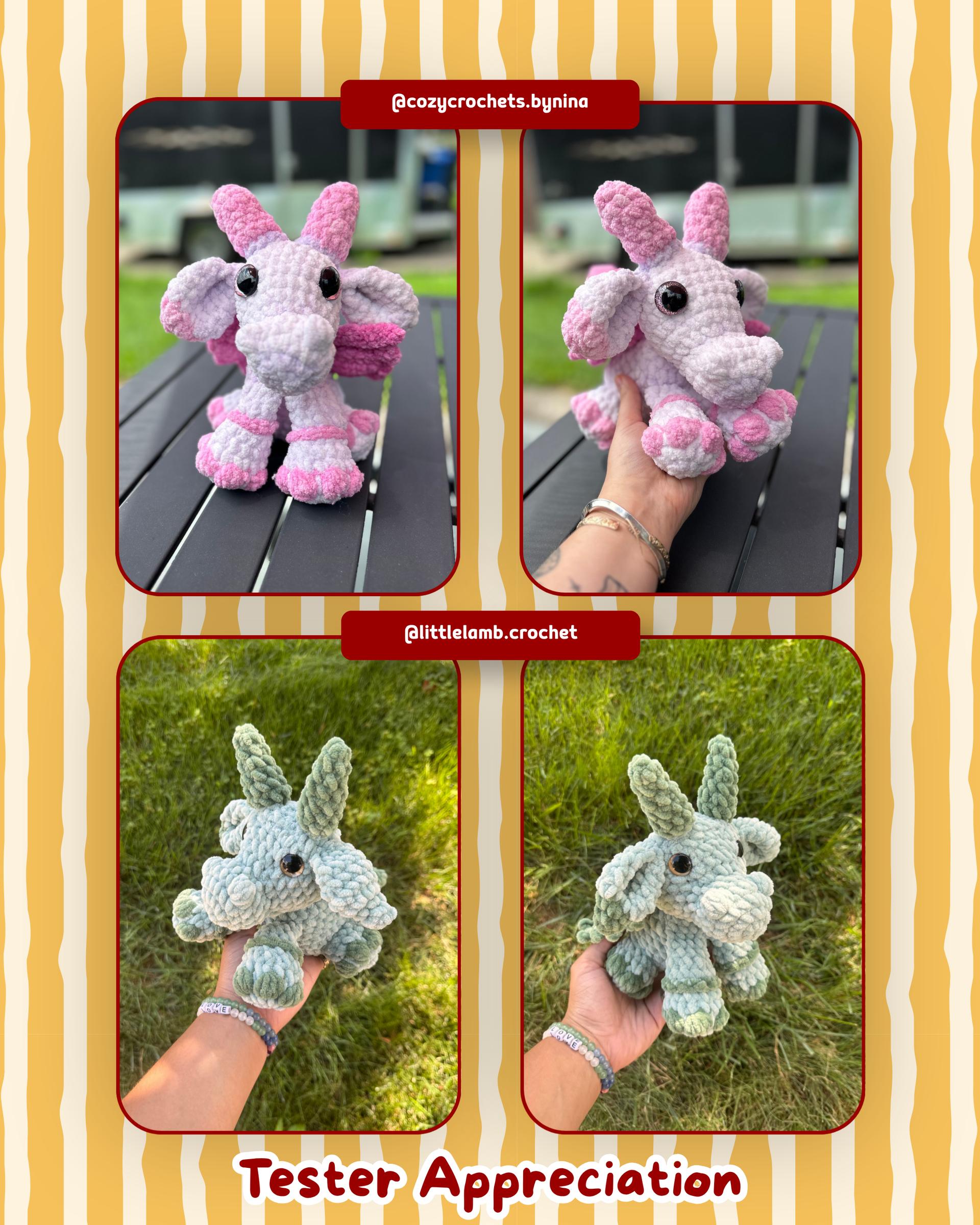 Rudy the Dragon Crochet Amigurumi Pattern thumbnail 10