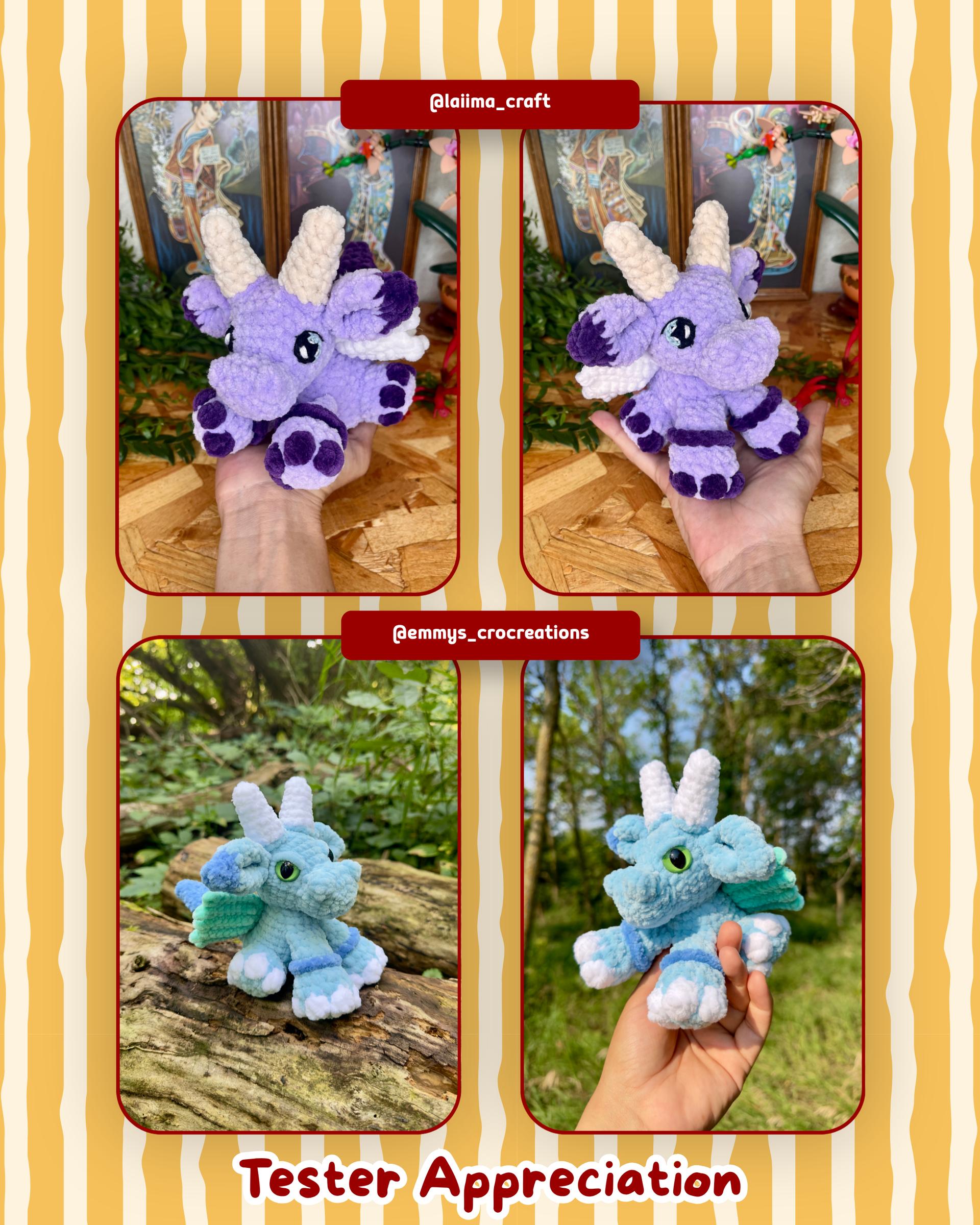 Rudy the Dragon Crochet Amigurumi Pattern thumbnail 7