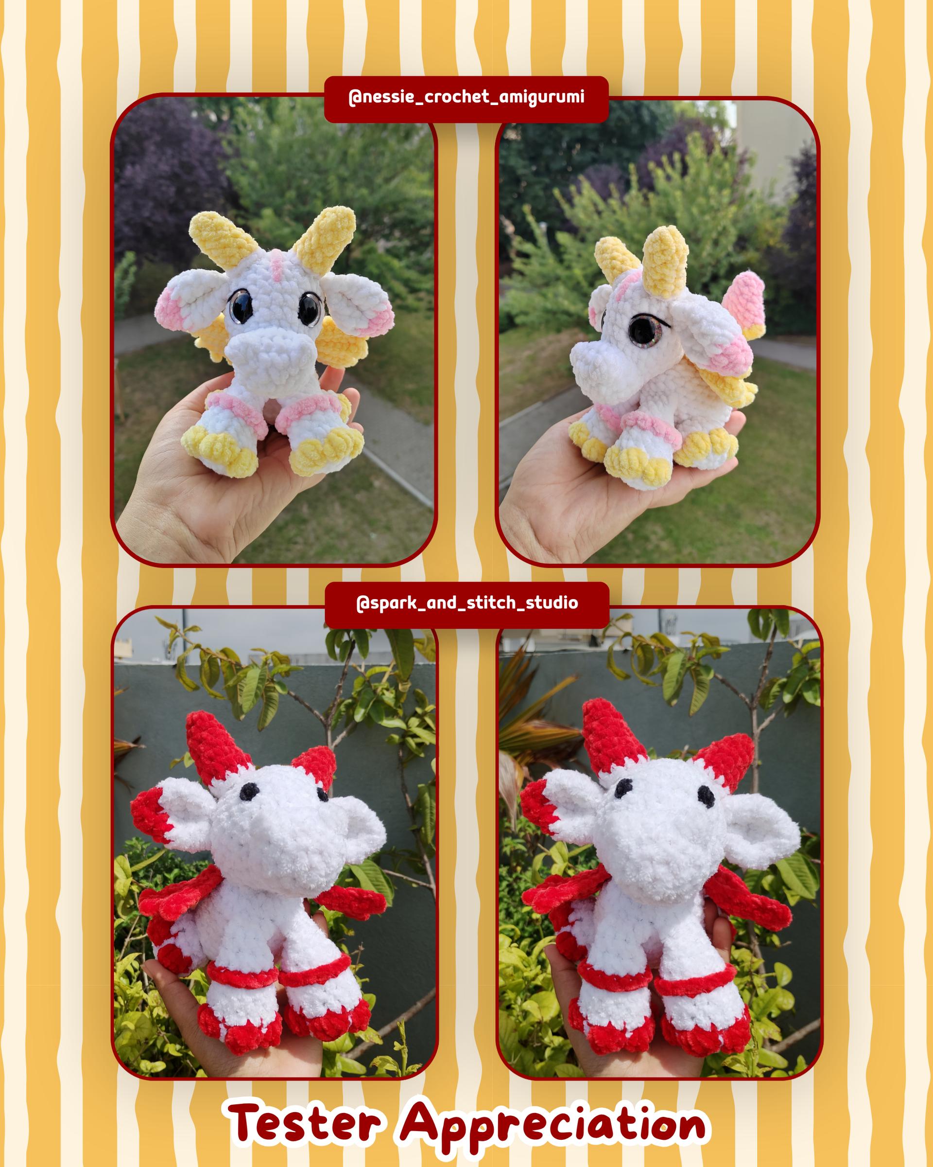 Rudy the Dragon Crochet Amigurumi Pattern thumbnail 8