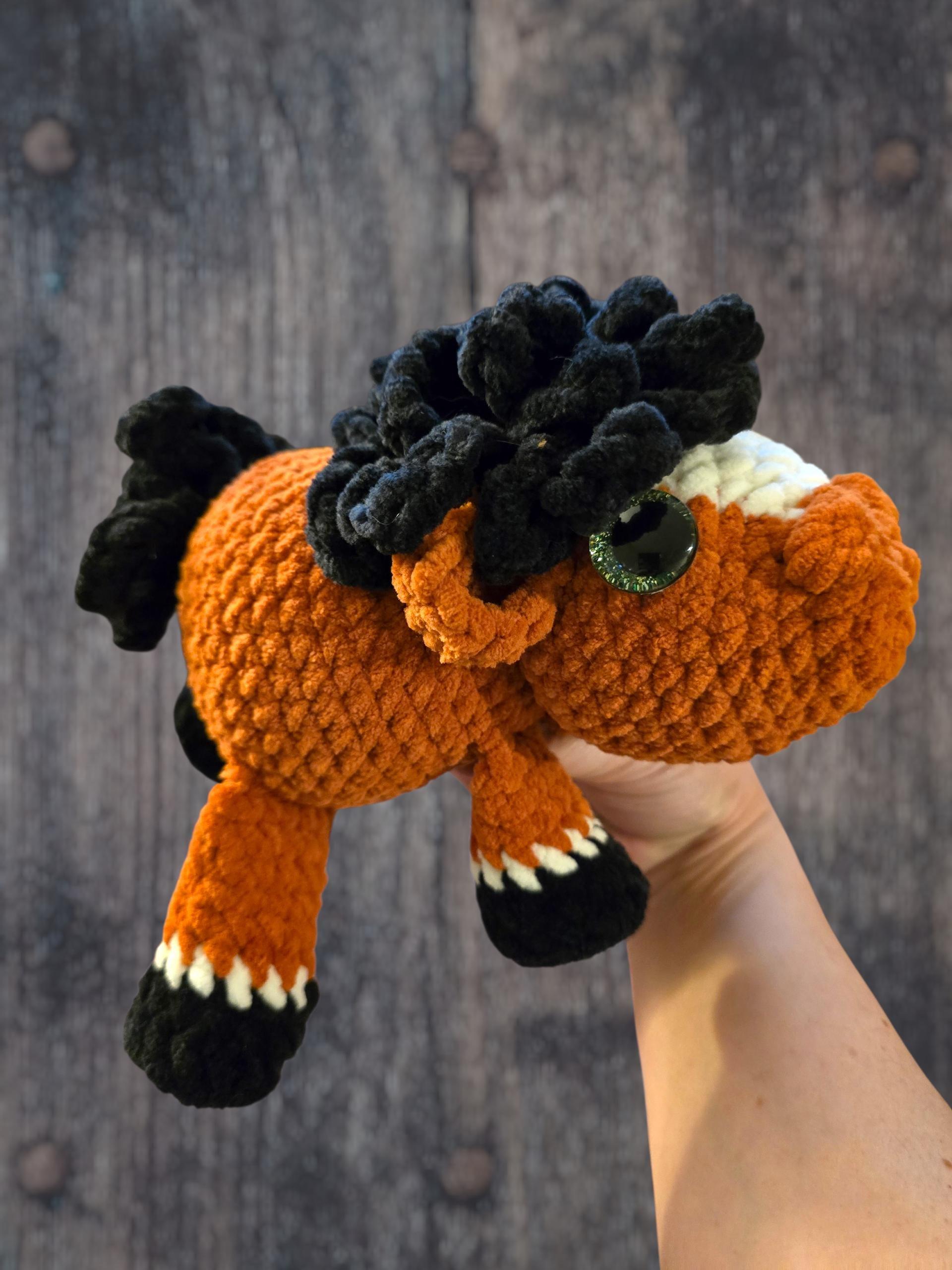 Crochet Horse Plushie thumbnail 2