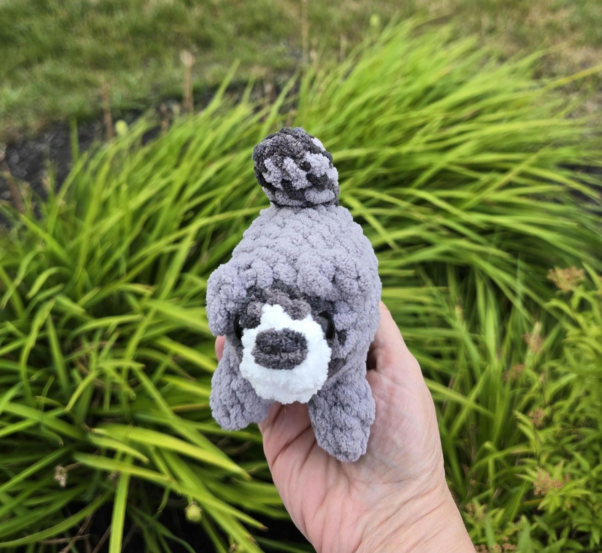 Crochet Jimothy the Raccoon Plushie thumbnail 2