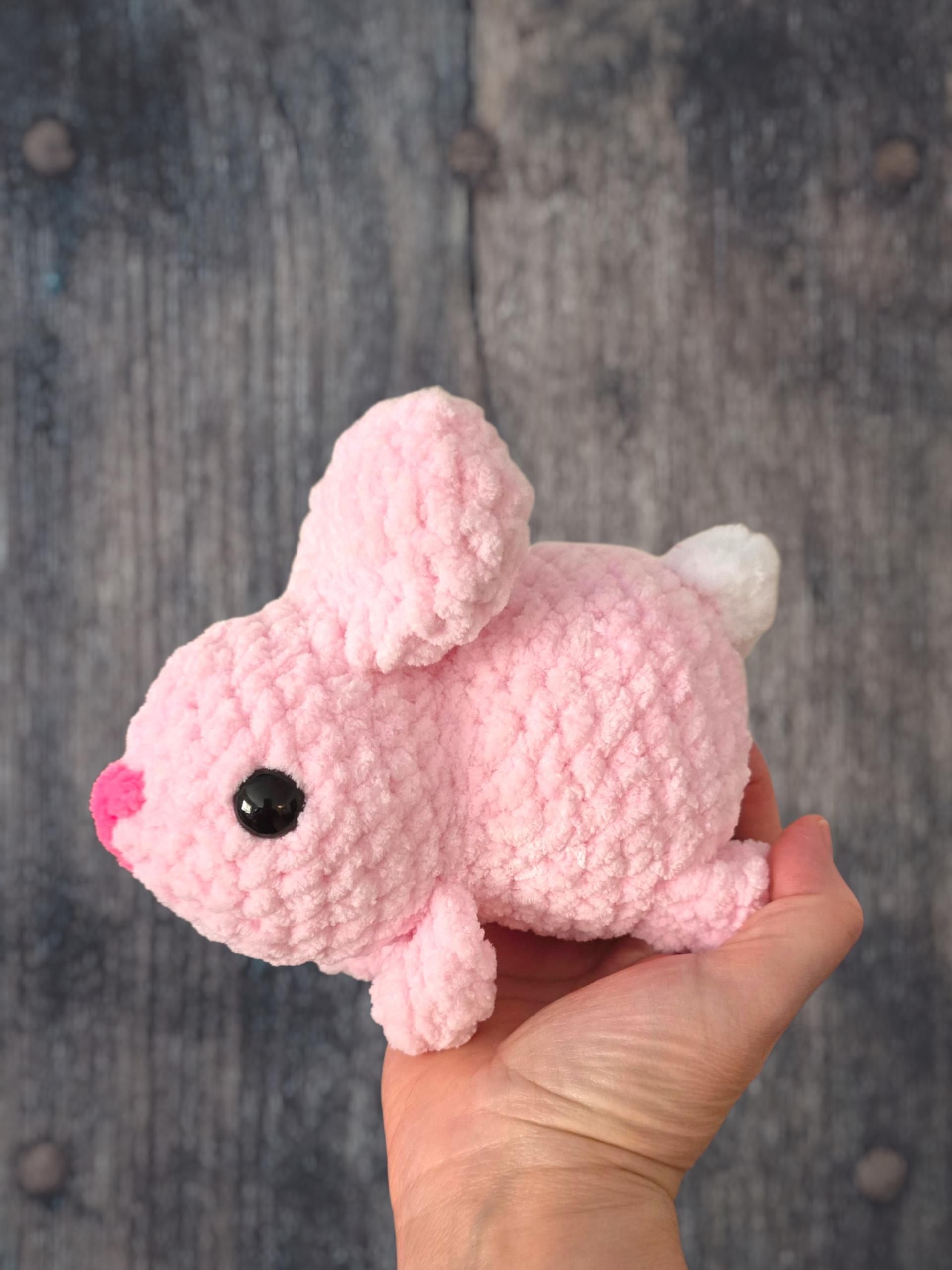 Crochet Bunny Plushie thumbnail 2