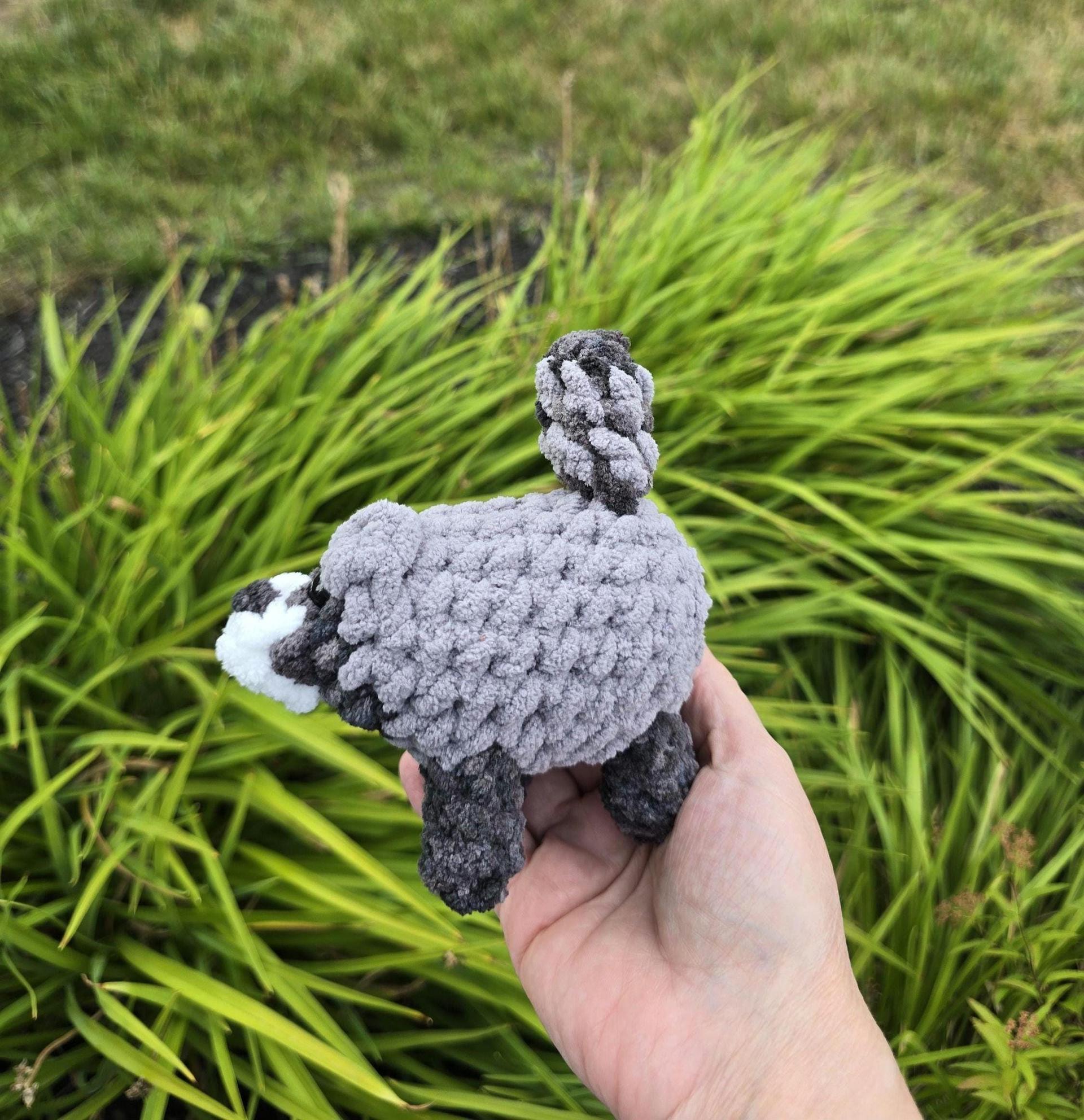 Crochet Jimothy the Raccoon Plushie thumbnail 5
