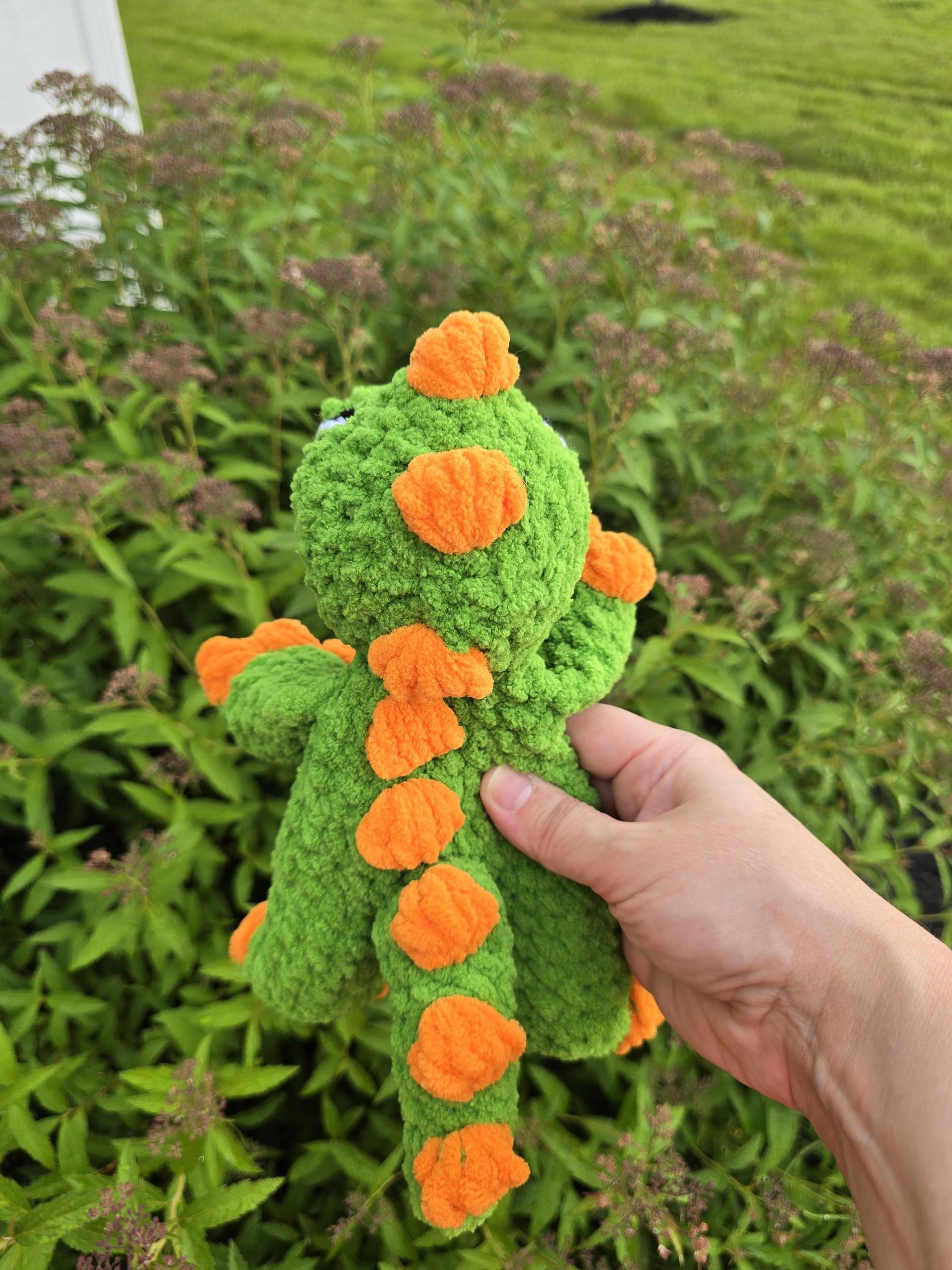 Crochet Timothy T Rex Snuggler thumbnail 6