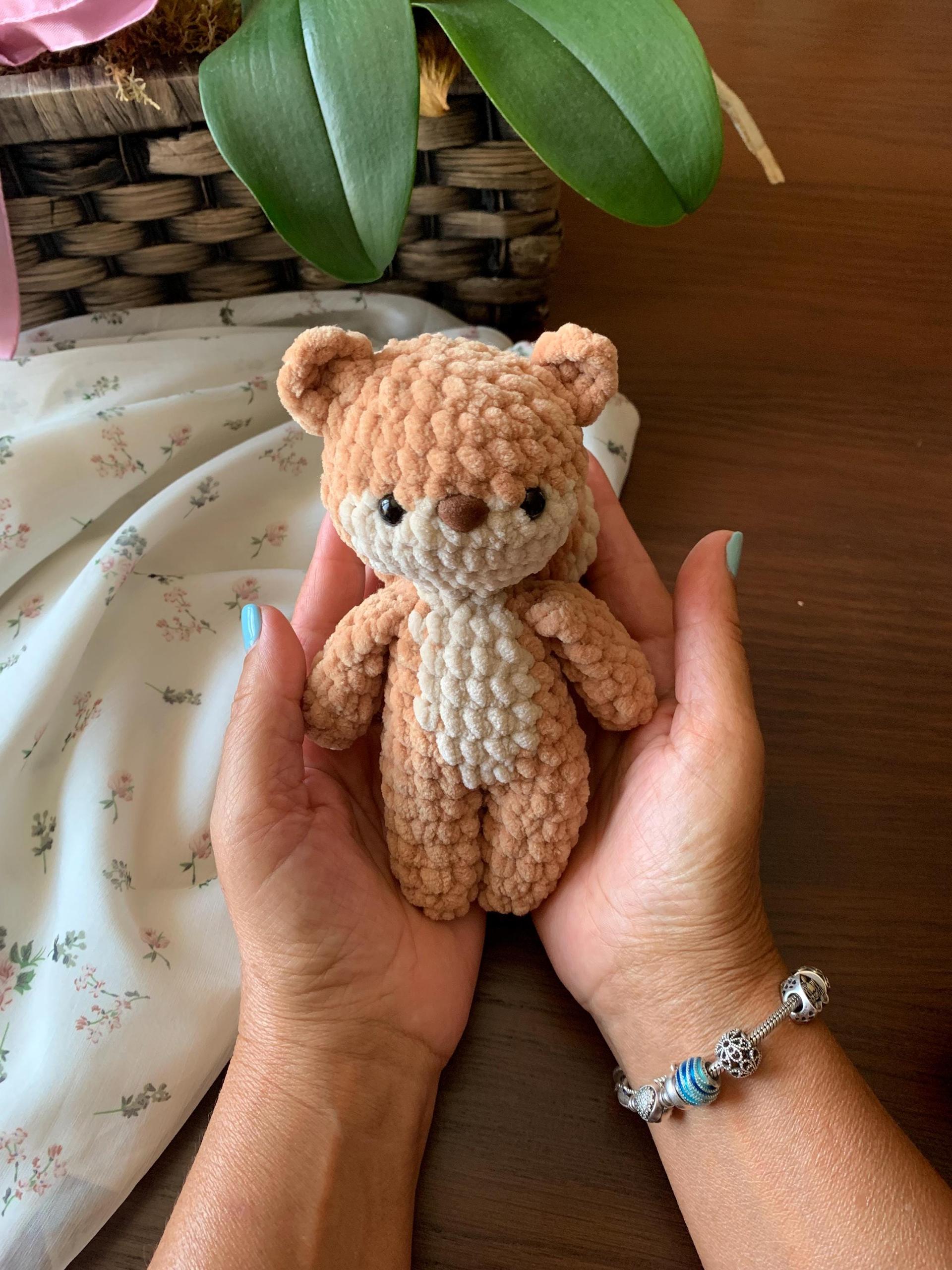 Squirrel Crochet Pattern No Sew – Beginner Amigurumi Plush Toy PDF, Easy Cute Animal thumbnail 3