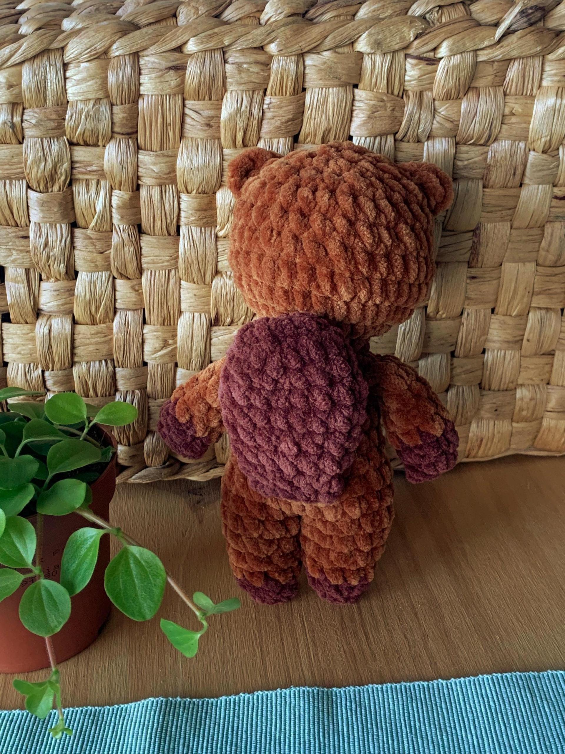 Beaver Crochet Pattern No Sew – Beginner Amigurumi Plush Toy PDF, Easy Cute Animal thumbnail 4