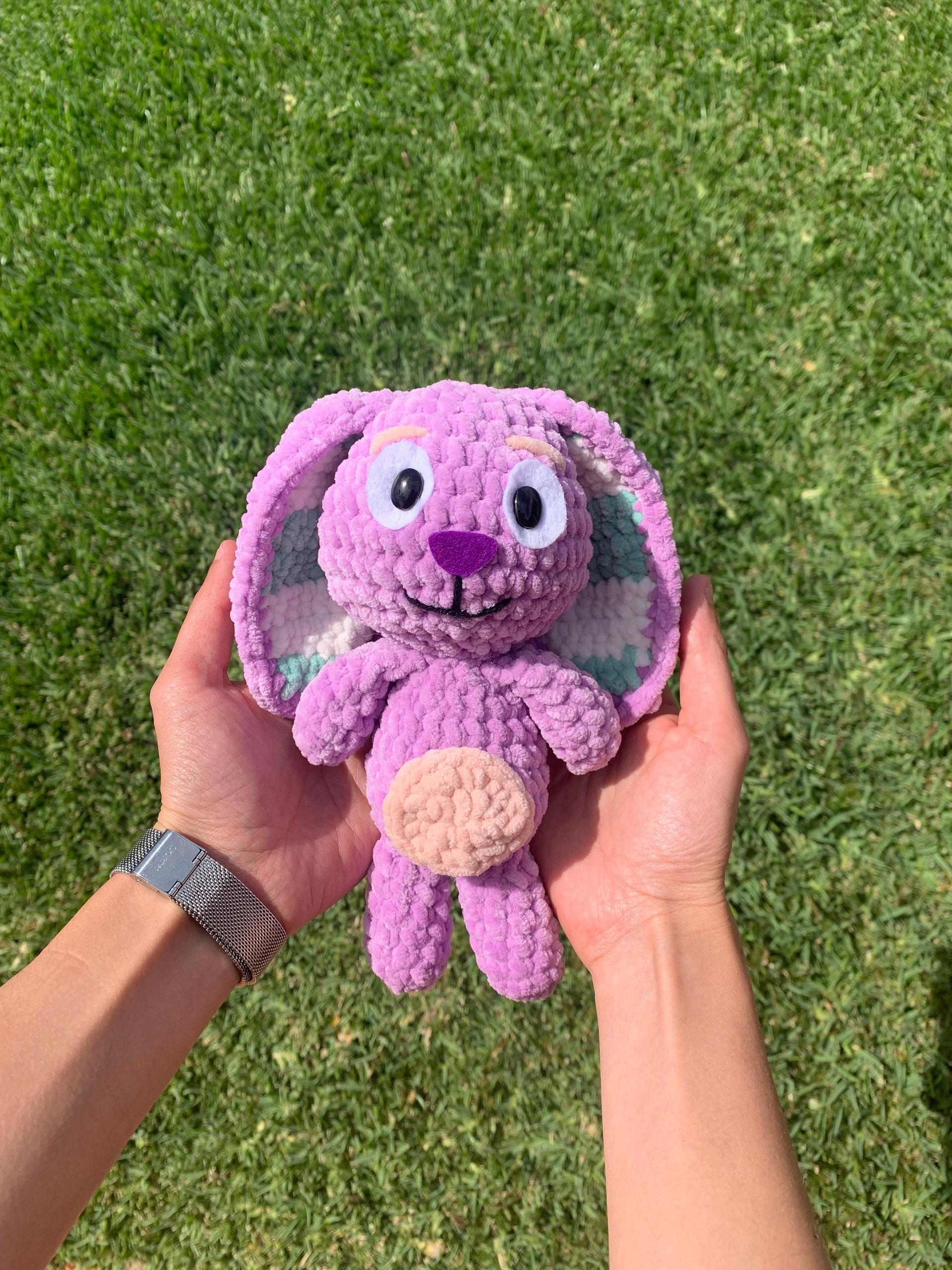 Floppy the Bunny PDF crochet pattern amigurumi plushie thumbnail 2