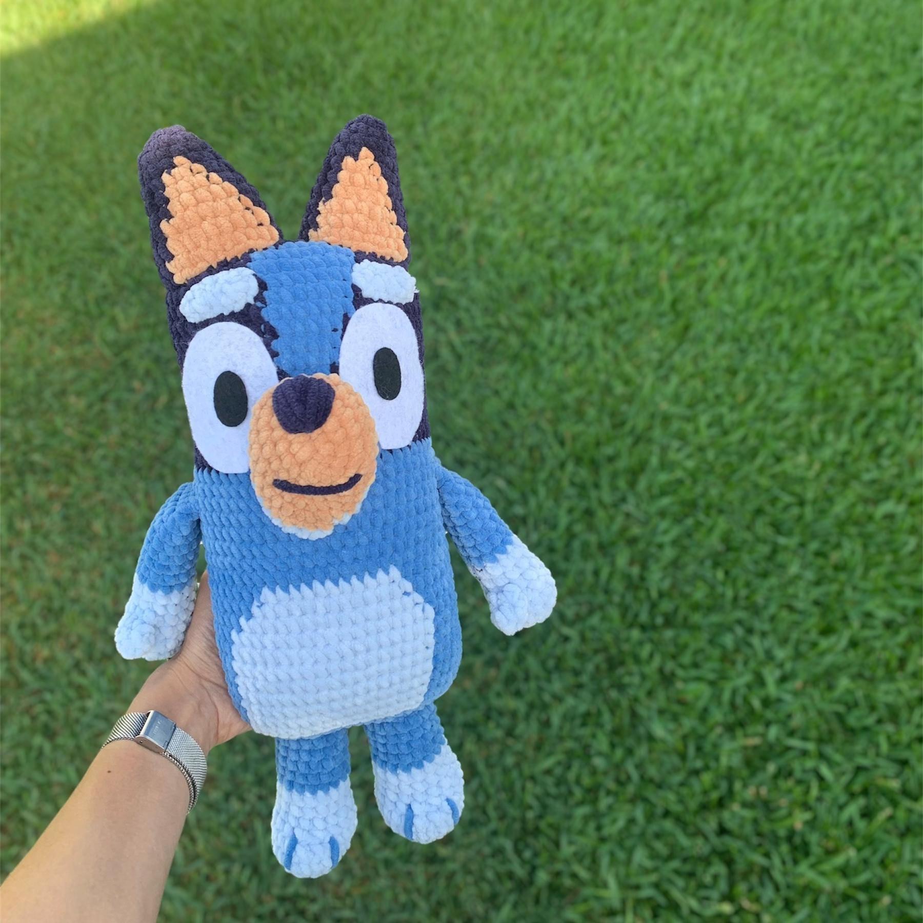 Blue Heeler PDF crochet pattern amigurumi plushie dog thumbnail 2