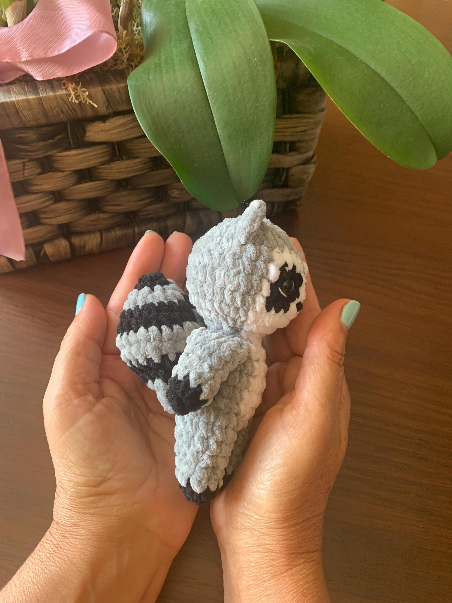 Fox and Raccoon Crochet Pattern No Sew – Beginner Amigurumi Plush Toy PDF, Easy Cute Animal thumbnail 9