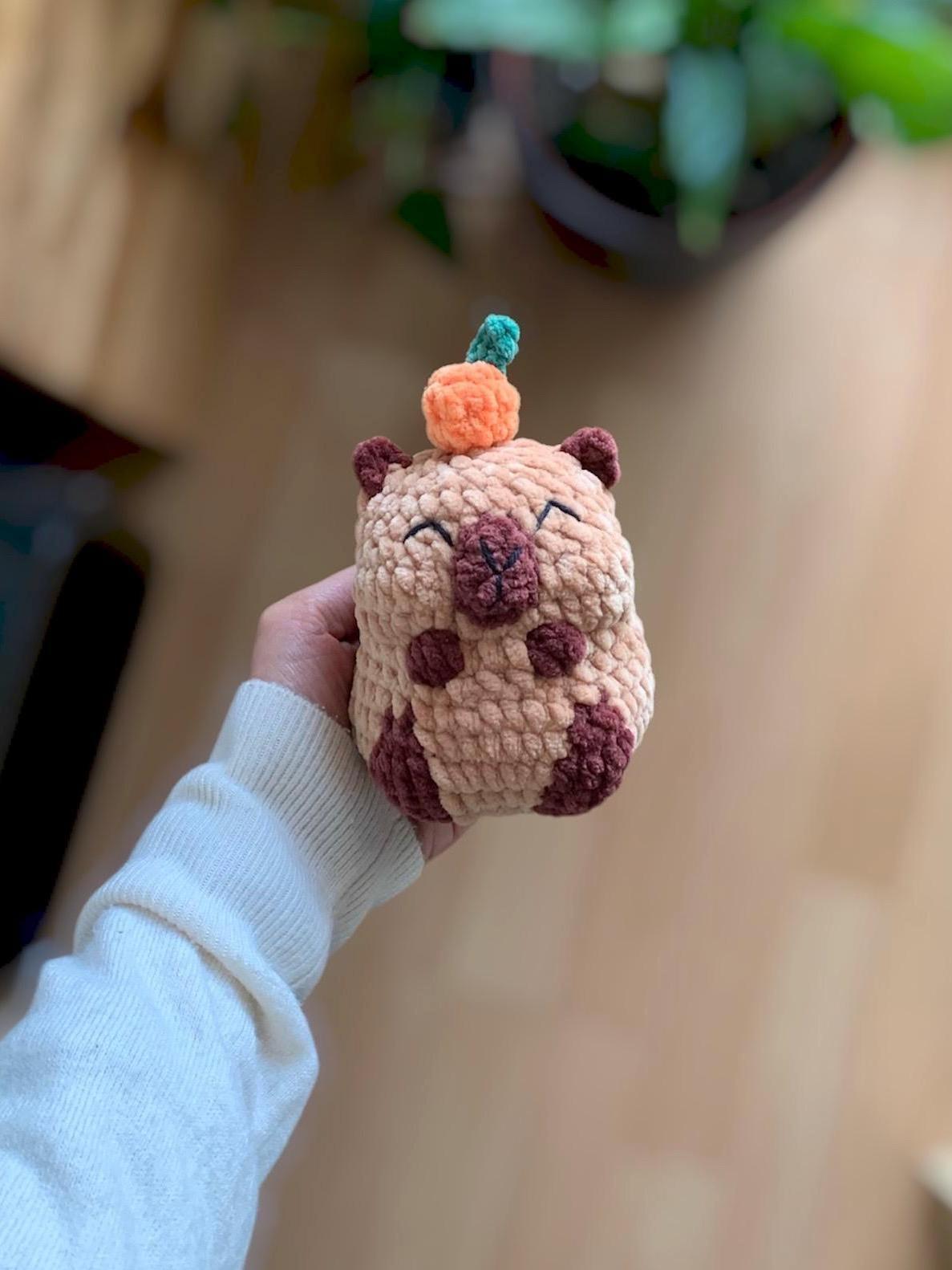 Crocodile and Capybara No - Low sew PDF Crochet pattern Chubby Amigurumi thumbnail 10