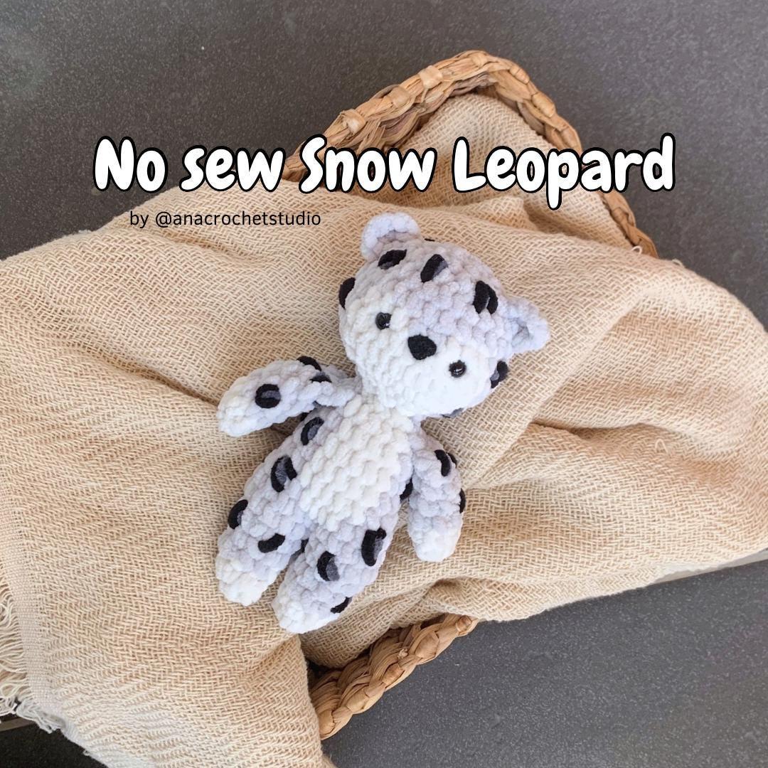 Snowy Animals No sew PDF Crochet pattern Amigurumi: Penguin, Seal and Snow Leopard thumbnail 4