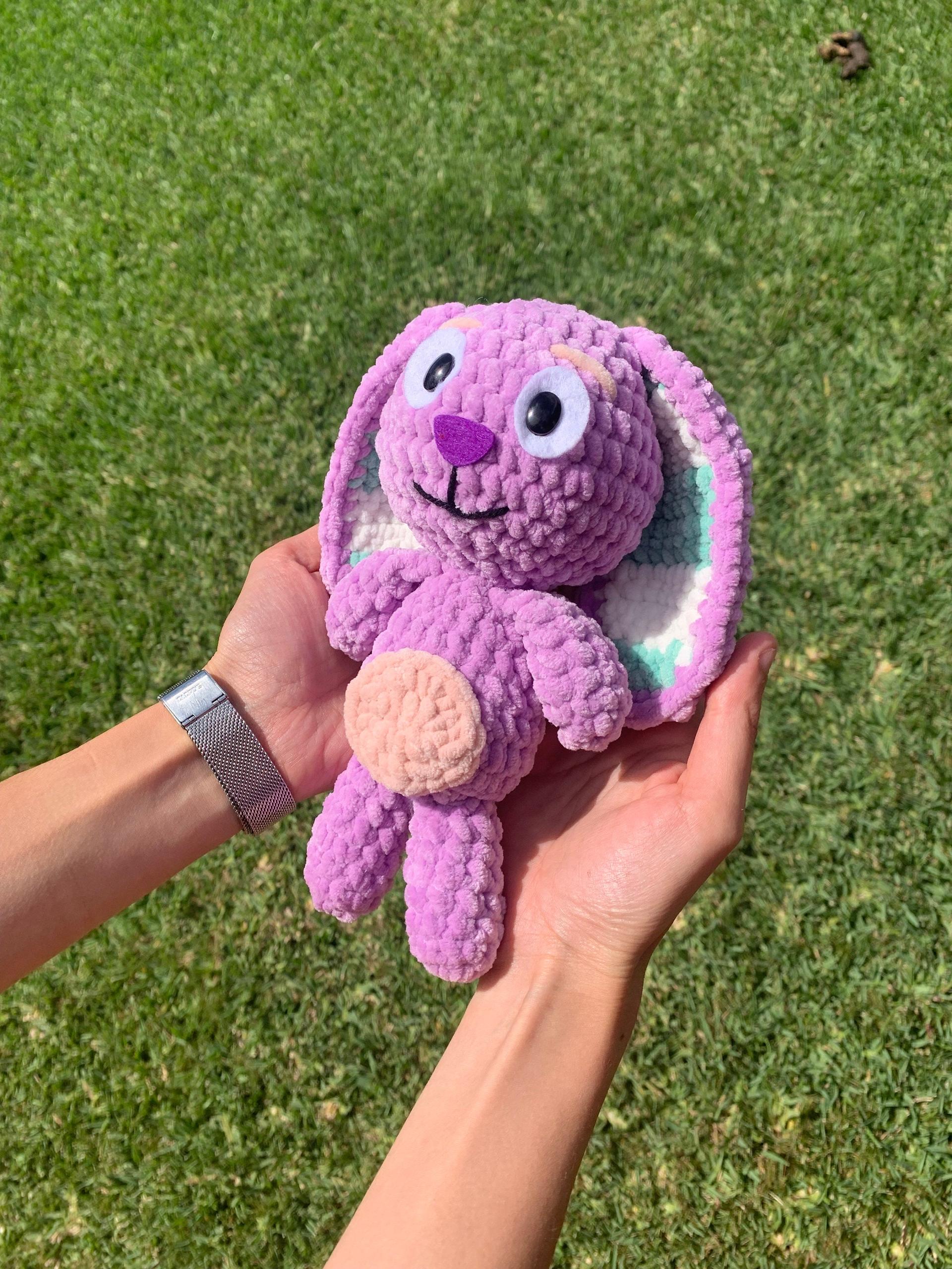 Floppy the Bunny PDF crochet pattern amigurumi plushie thumbnail 4