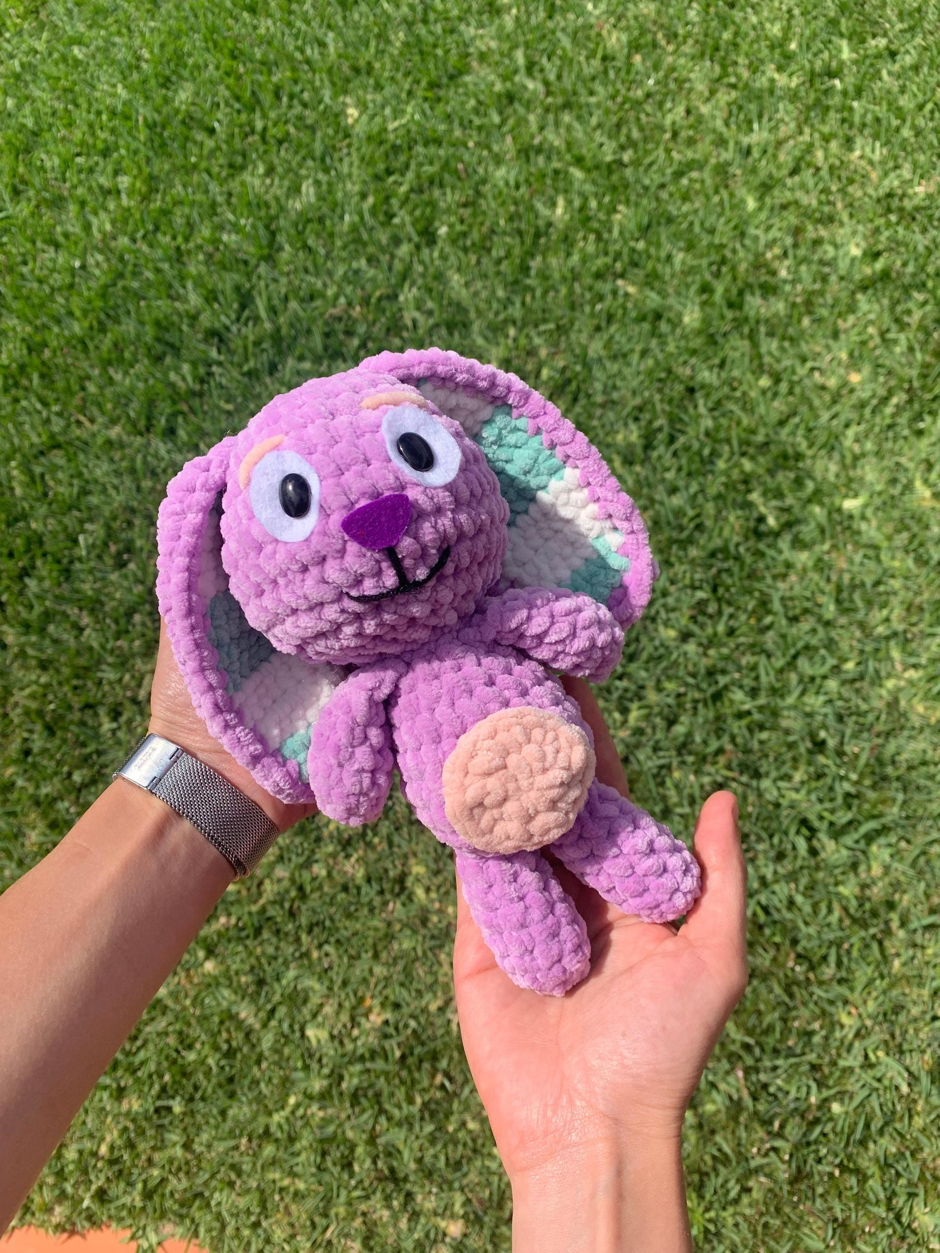 Floppy the Bunny PDF crochet pattern amigurumi plushie thumbnail 3