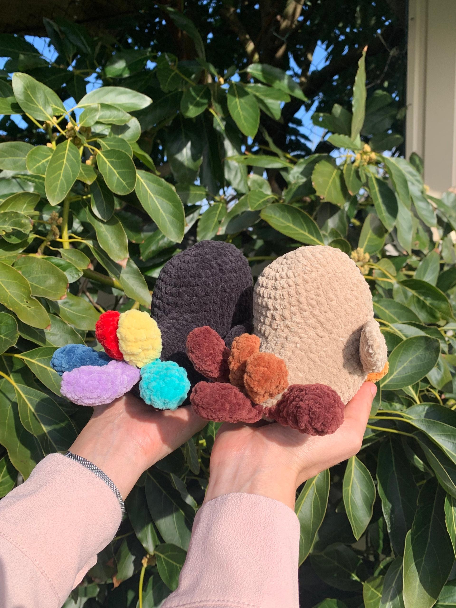 Chubby bird low sew crochet pattern amigurumi, PDF download, plushie pattern thumbnail 4