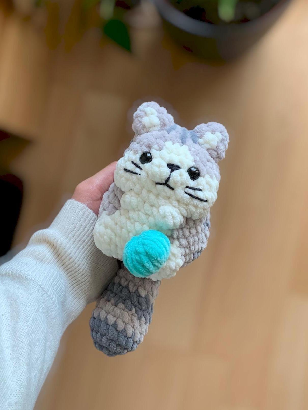 Chubby Cats Low sew PDF Crochet pattern Amigurumi thumbnail 4