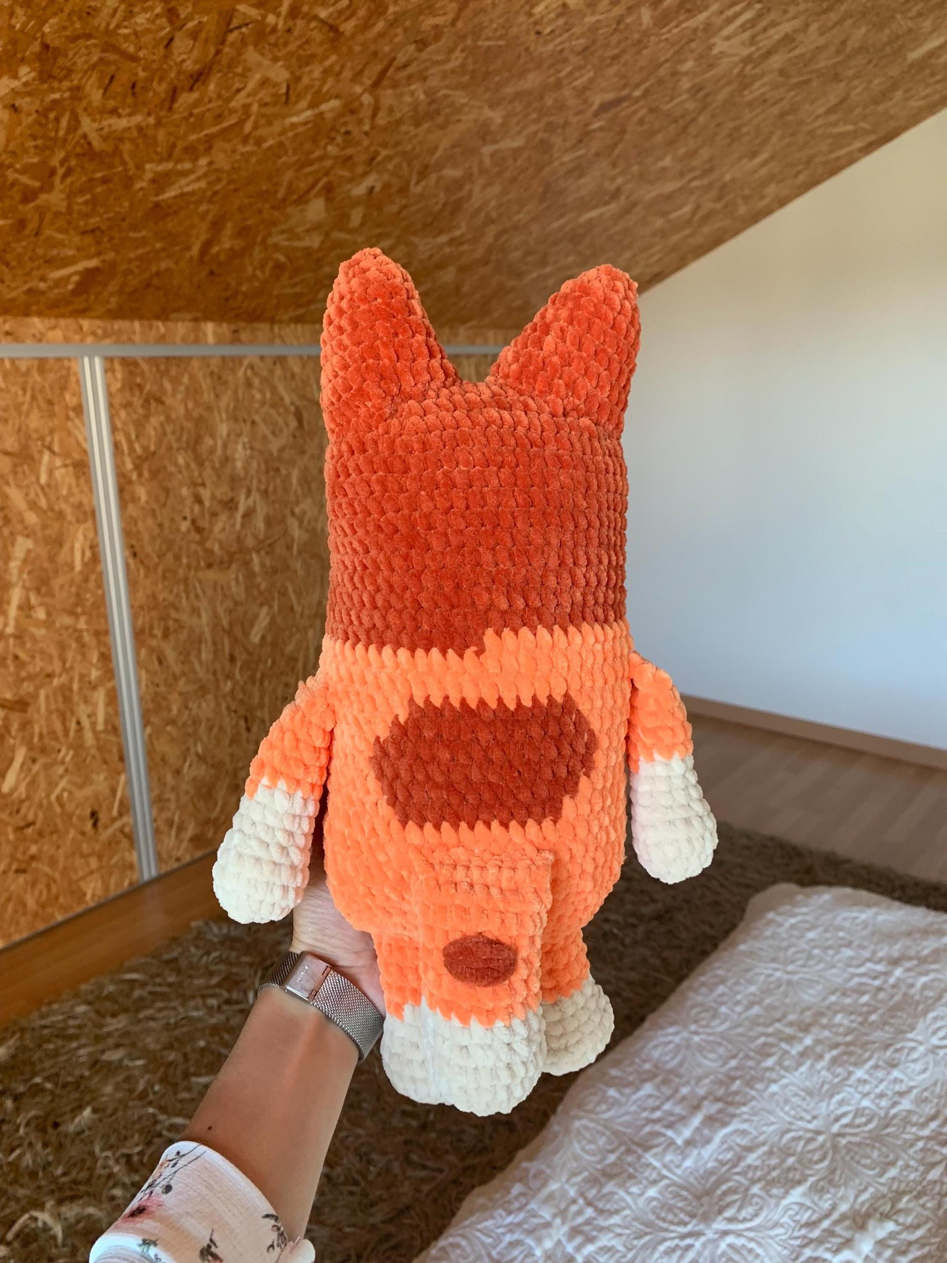 Red Heeler PDF crochet pattern amigurumi plushie dog thumbnail 4