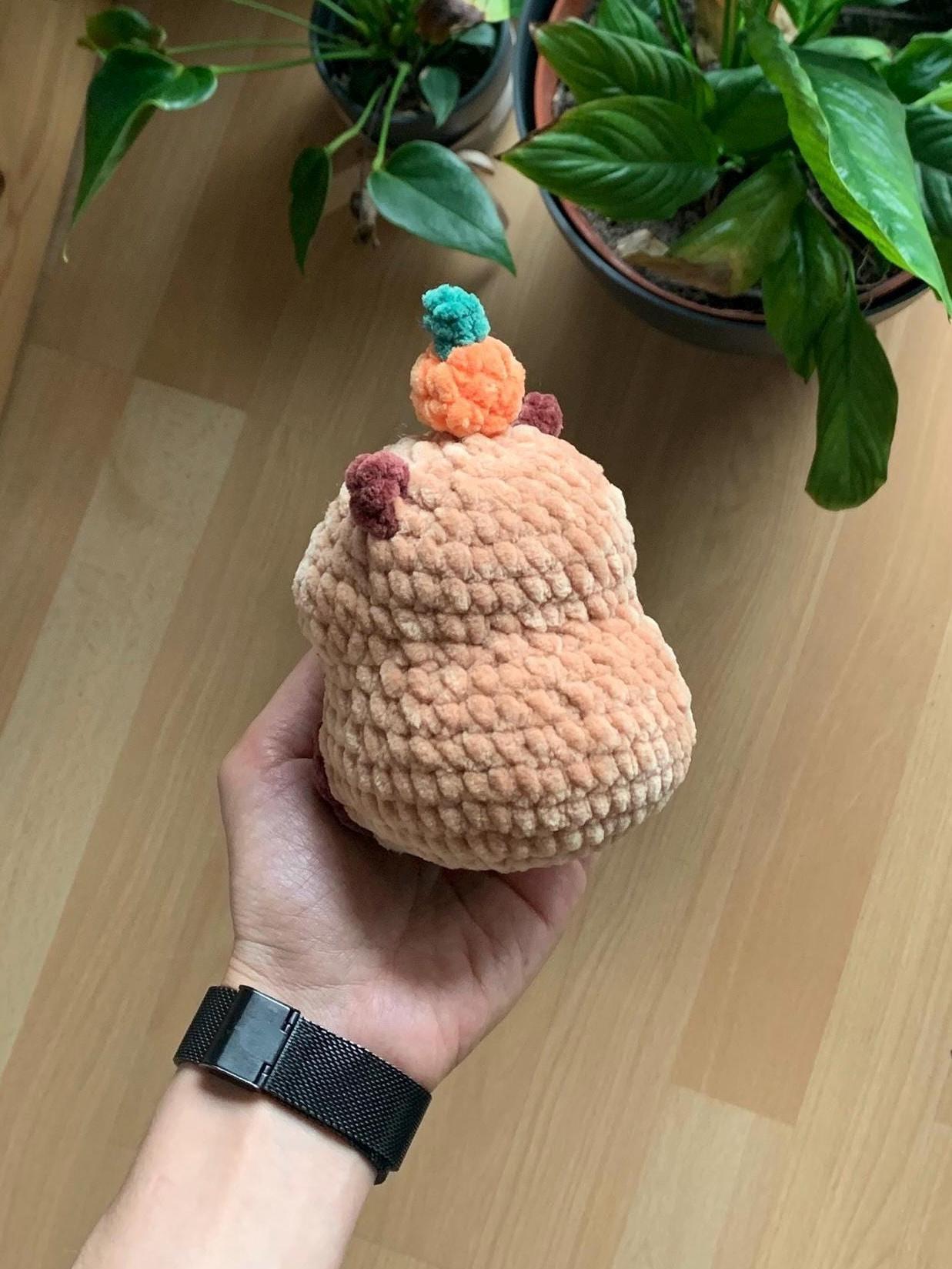 Chubby Capybara Low sew PDF Crochet pattern Amigurumi thumbnail 7