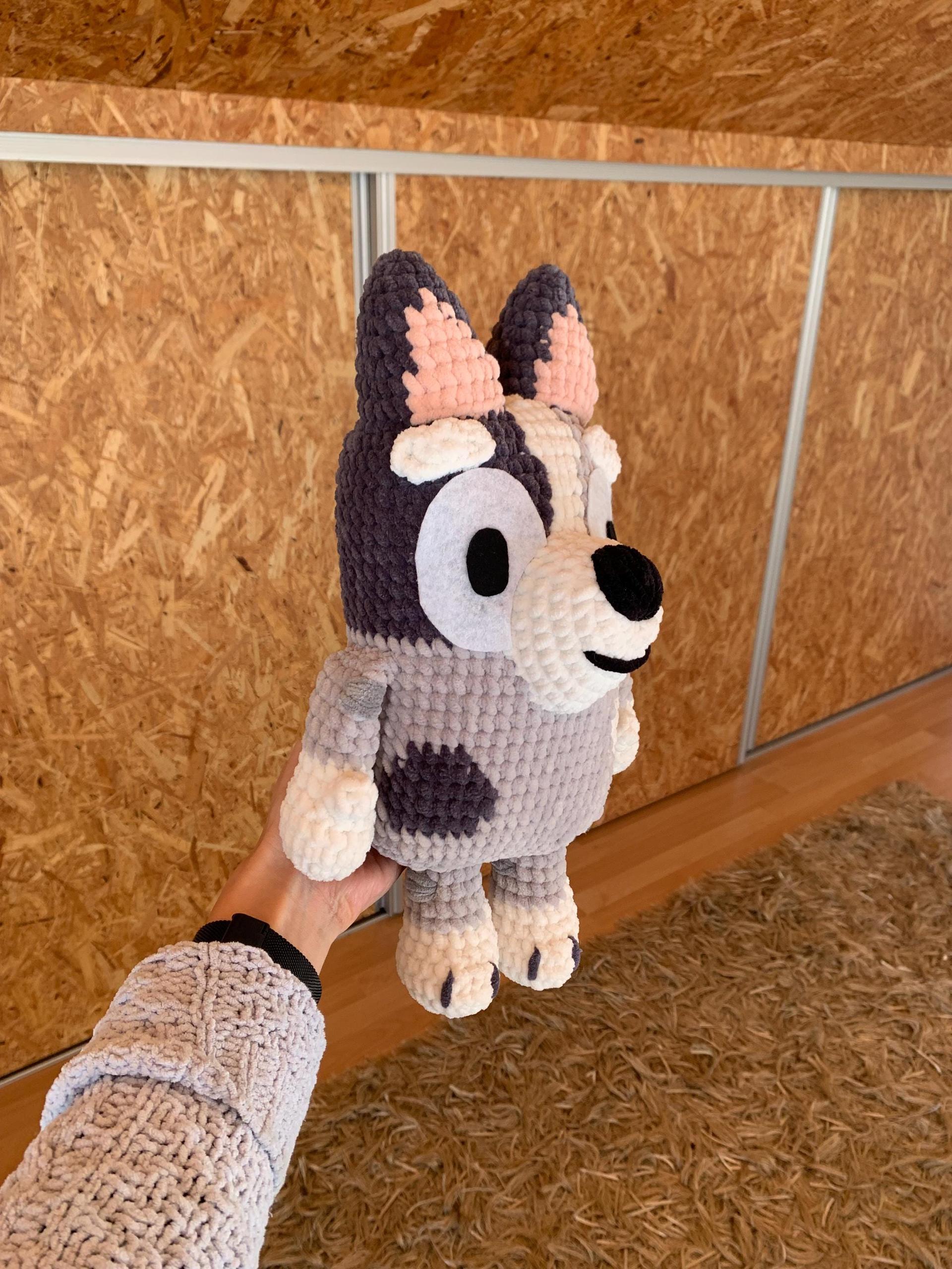 White Heeler PDF crochet pattern amigurumi plushie dog thumbnail 2