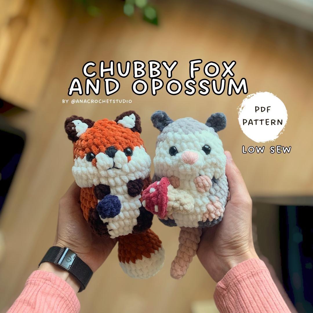 Chubby Animals Collection Bundle PDF Crochet Pattern Amigurumi | Easy Crochet for Beginners thumbnail 6