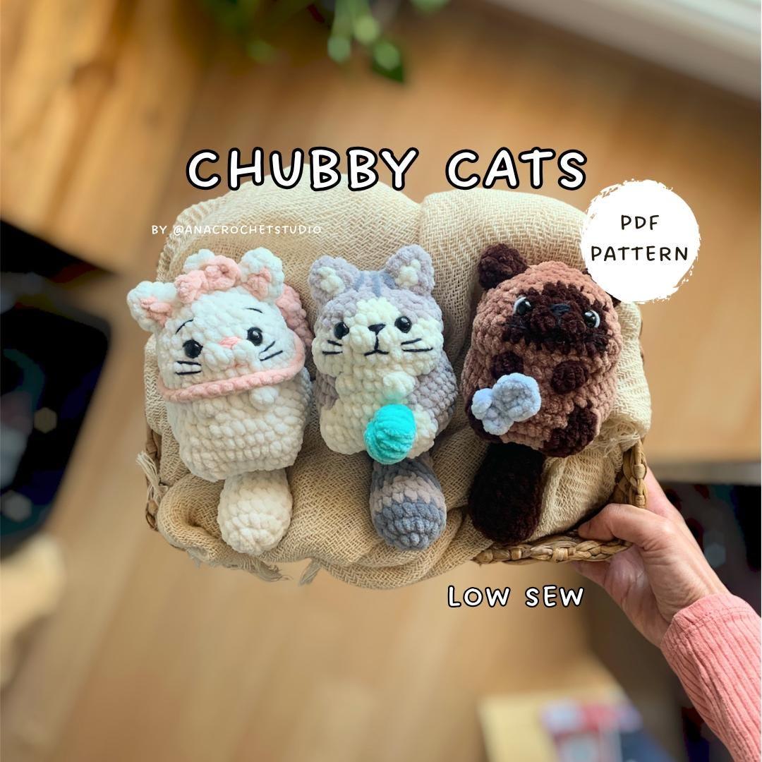 Chubby Animals Collection Bundle PDF Crochet Pattern Amigurumi | Easy Crochet for Beginners thumbnail 9