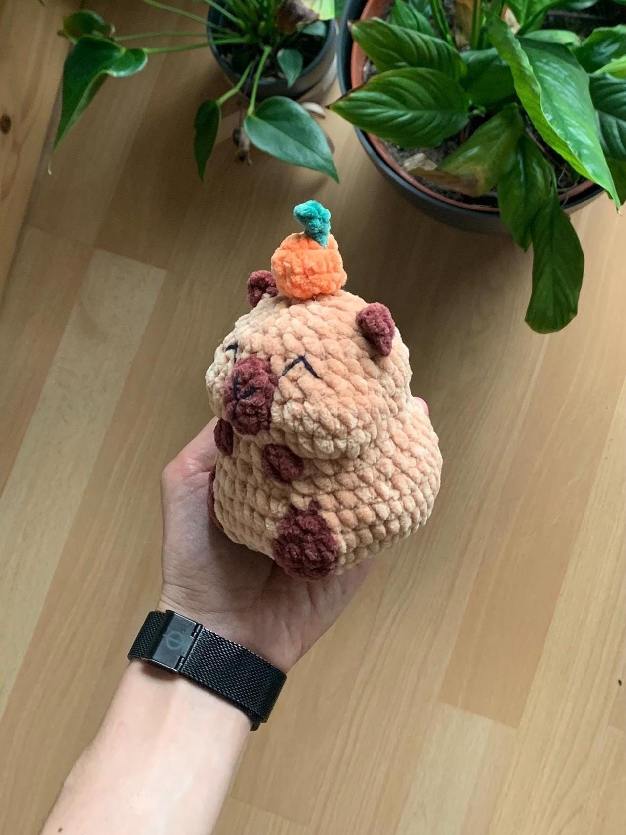 Chubby Capybara Low sew PDF Crochet pattern Amigurumi thumbnail 6