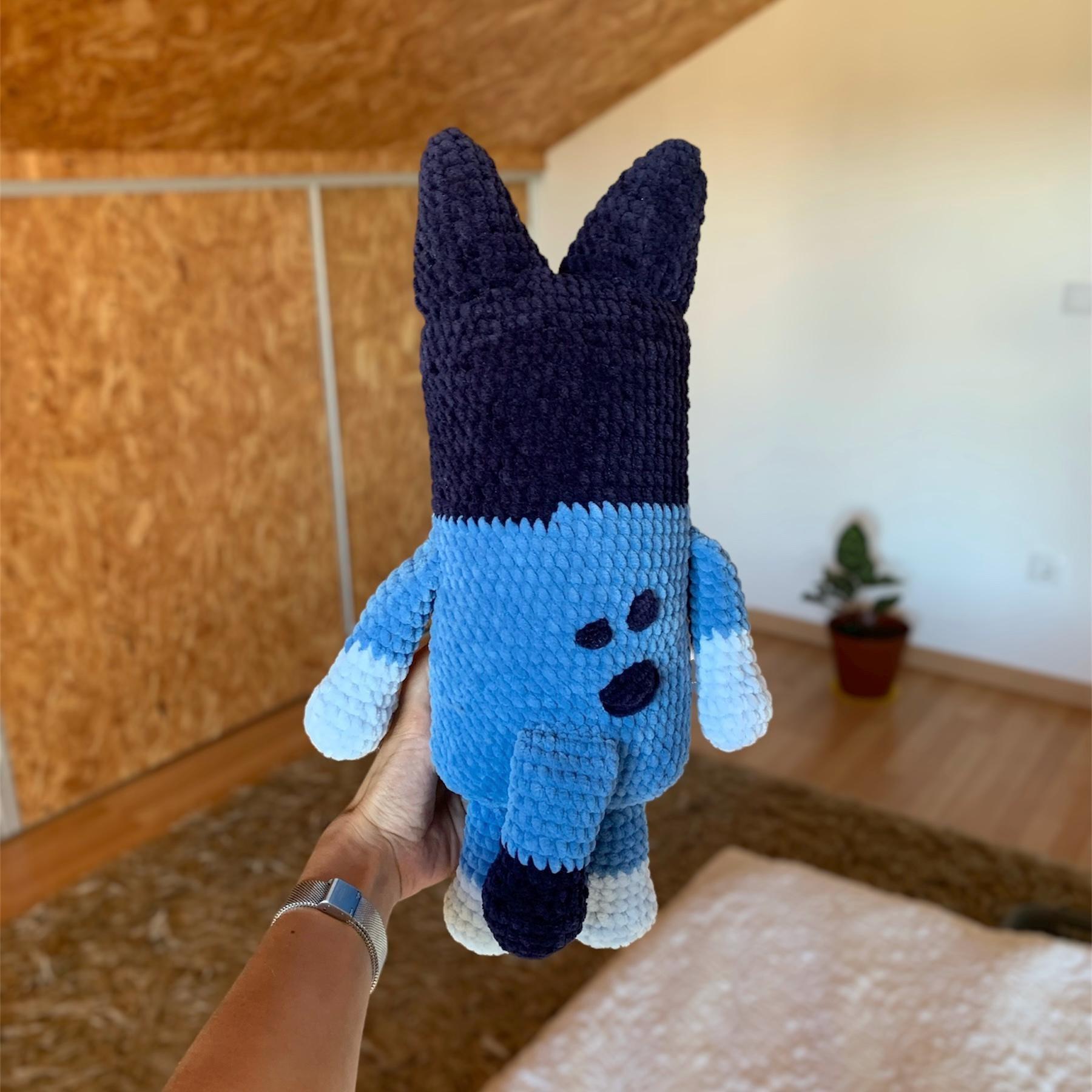 Blue Heeler PDF crochet pattern amigurumi plushie dog thumbnail 3