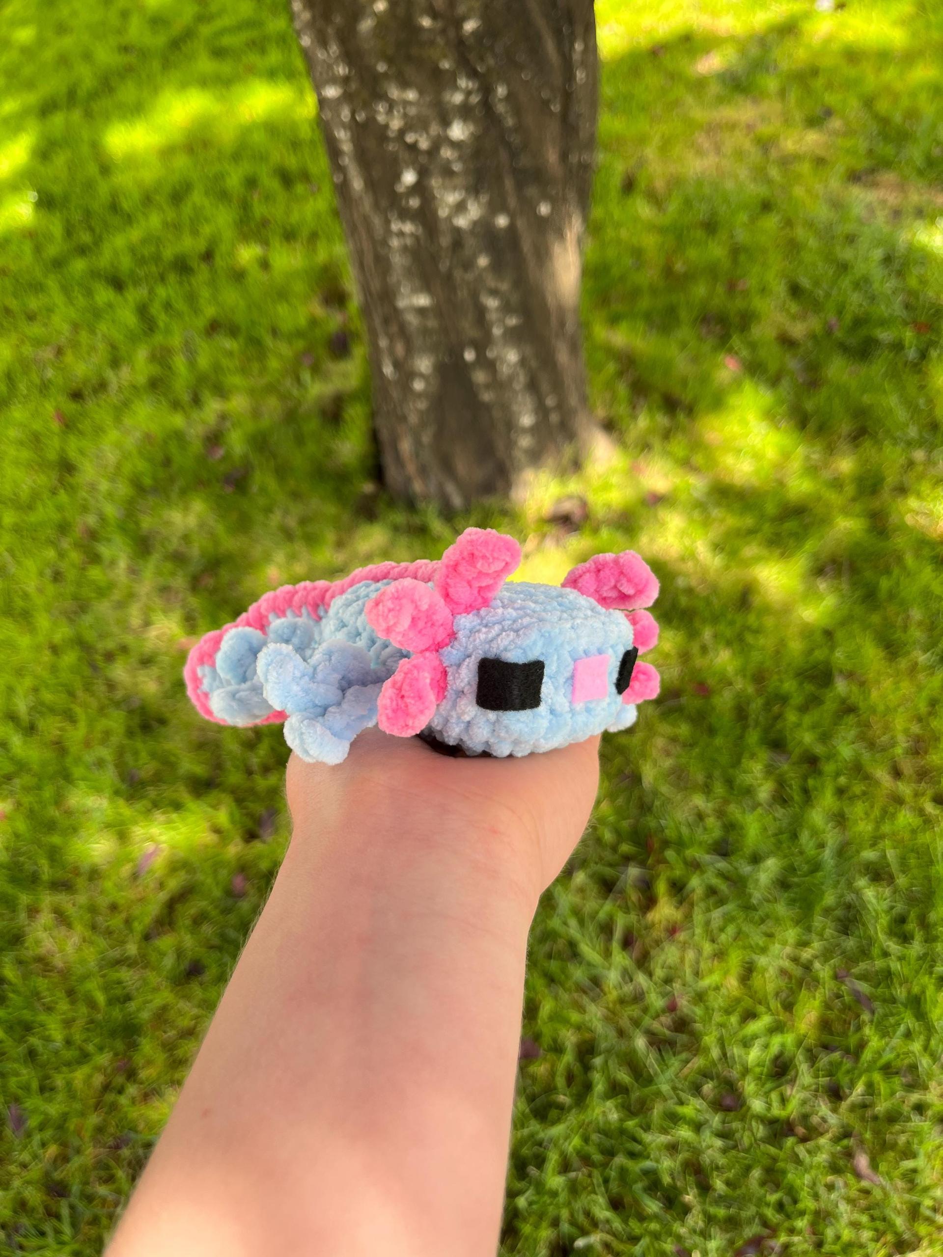 No-Sew Minecraft-Inspired Baby Axolotl Crochet Pattern: Amigurumi (PDF Pattern) thumbnail 9