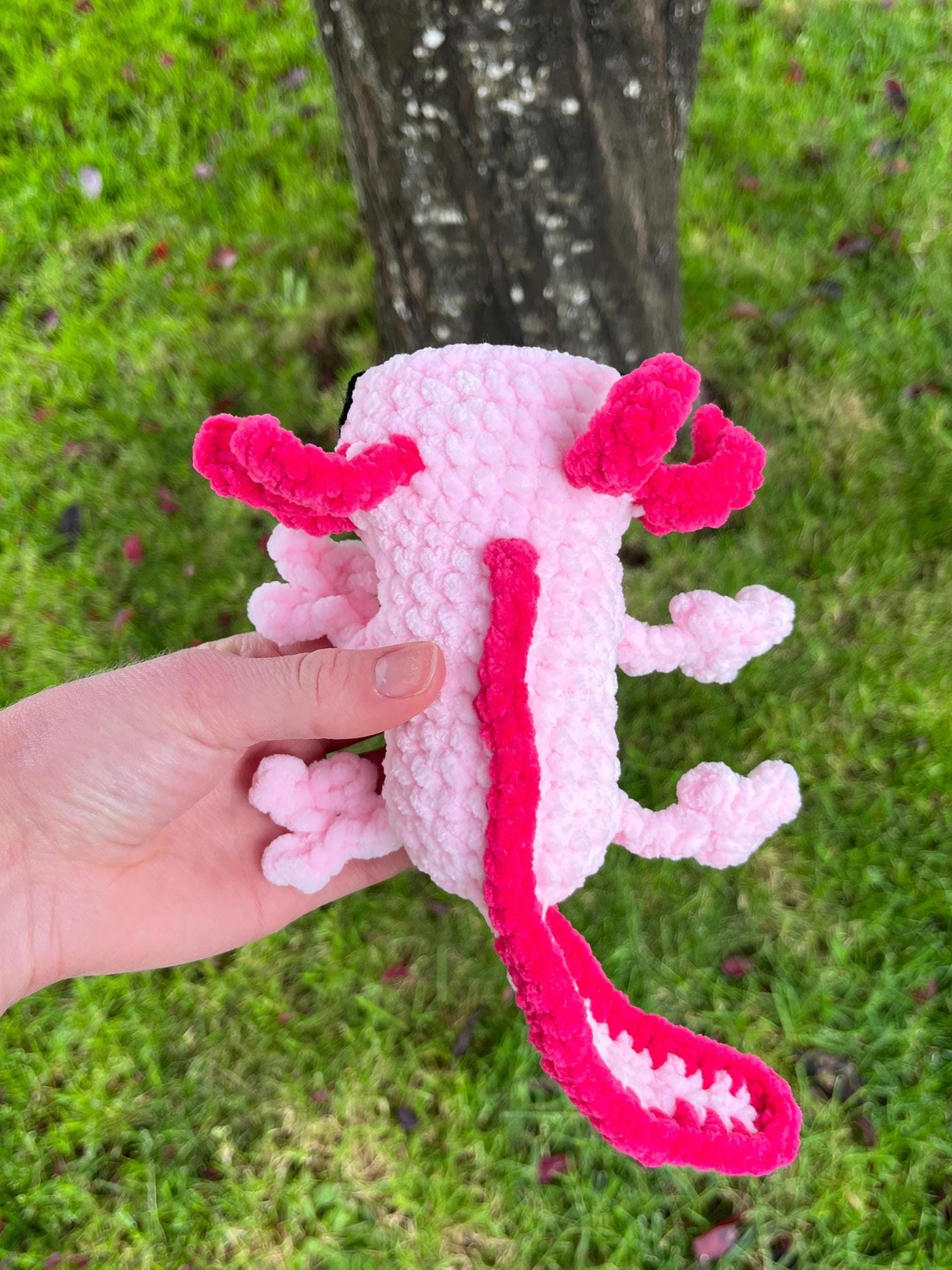 No-Sew Minecraft-Inspired Axolotl Crochet Pattern: Amigurumi (PDF Pattern) thumbnail 6
