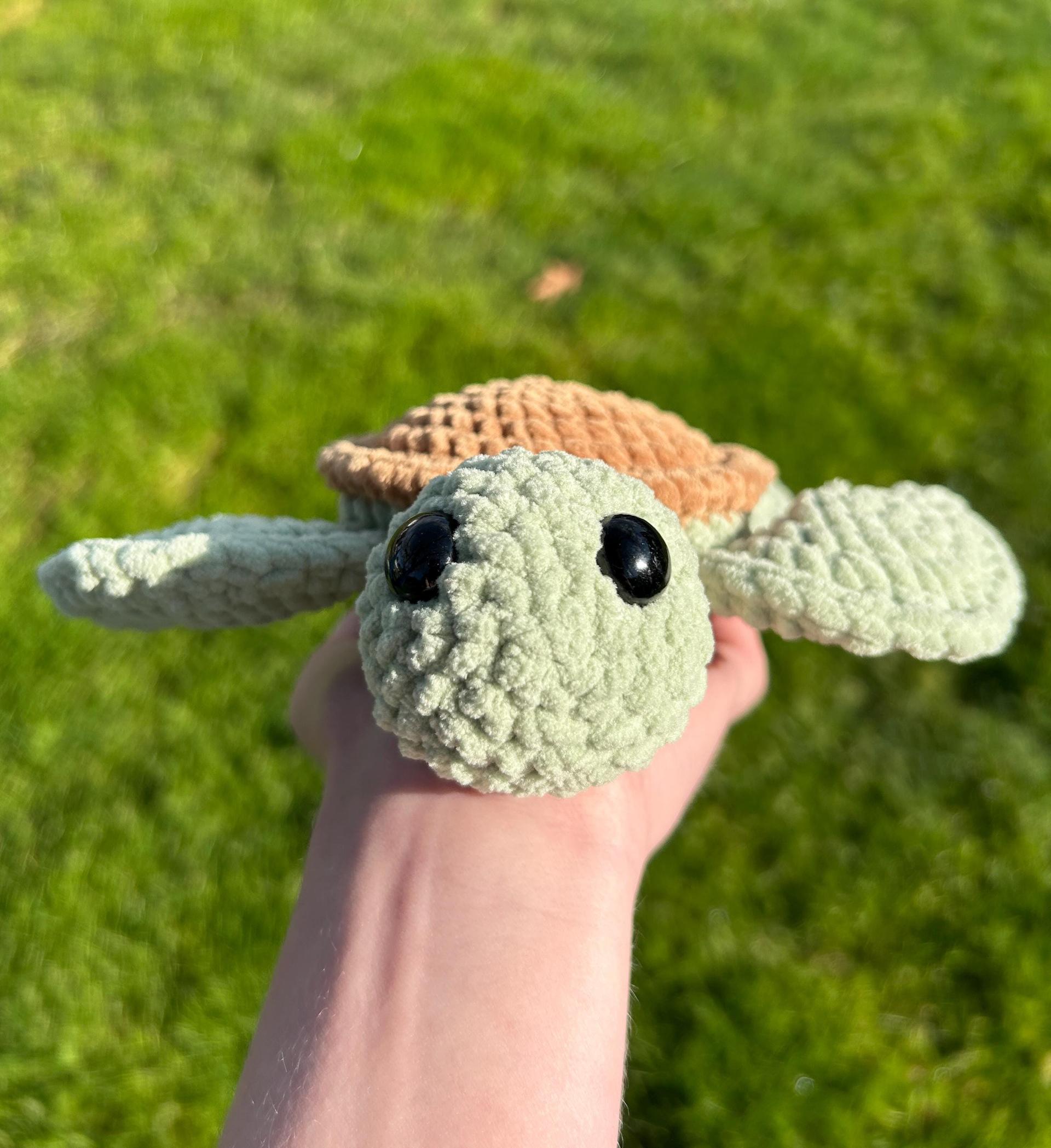 Crochet Sea Turtle Pattern: No Sew Amigurumi (PDF Pattern) thumbnail 2
