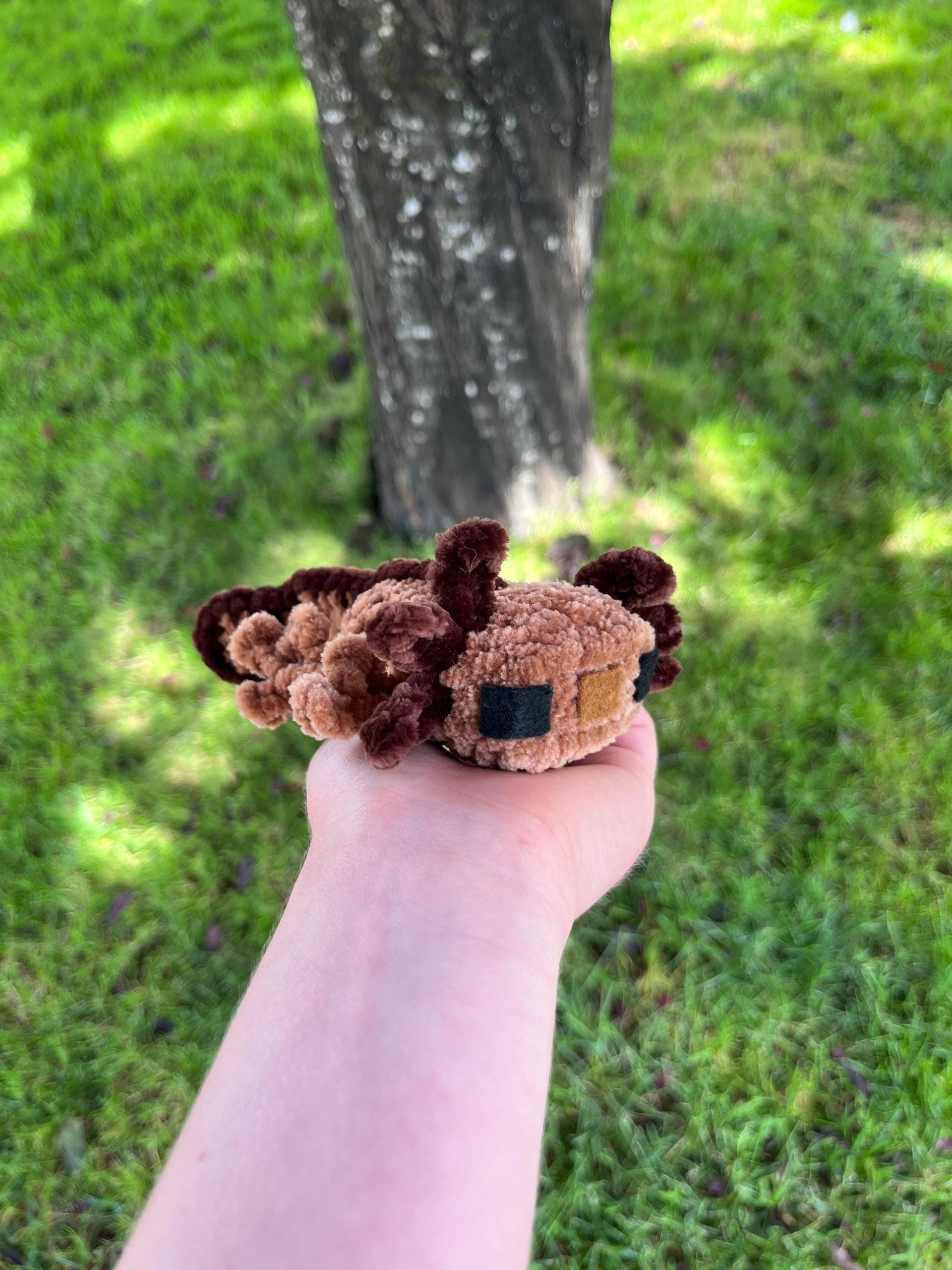 No-Sew Minecraft-Inspired Baby Axolotl Crochet Pattern: Amigurumi (PDF Pattern) thumbnail 10