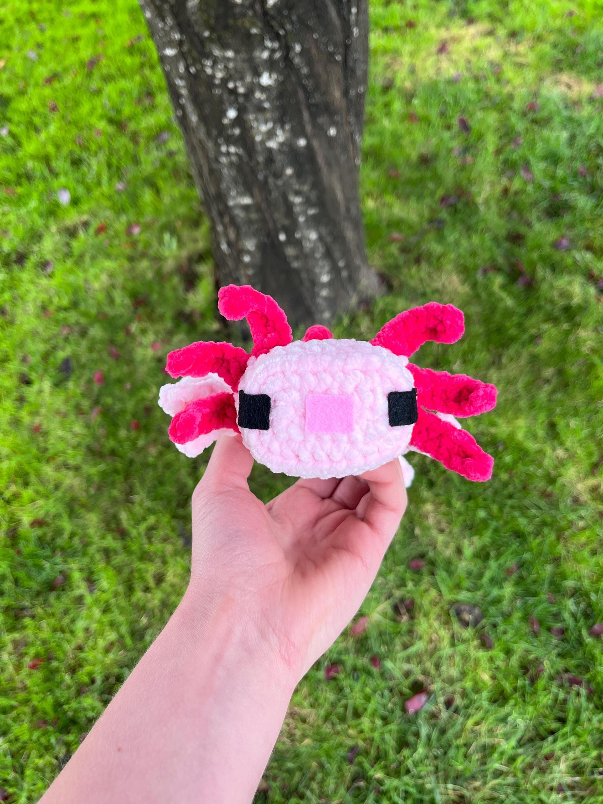 No-Sew Minecraft-Inspired Axolotl Crochet Pattern: Amigurumi (PDF Pattern) thumbnail 5