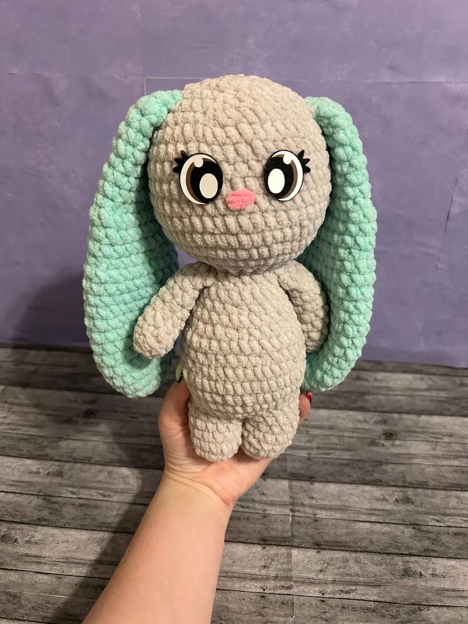 Handmade Crochet Bunny Plushie