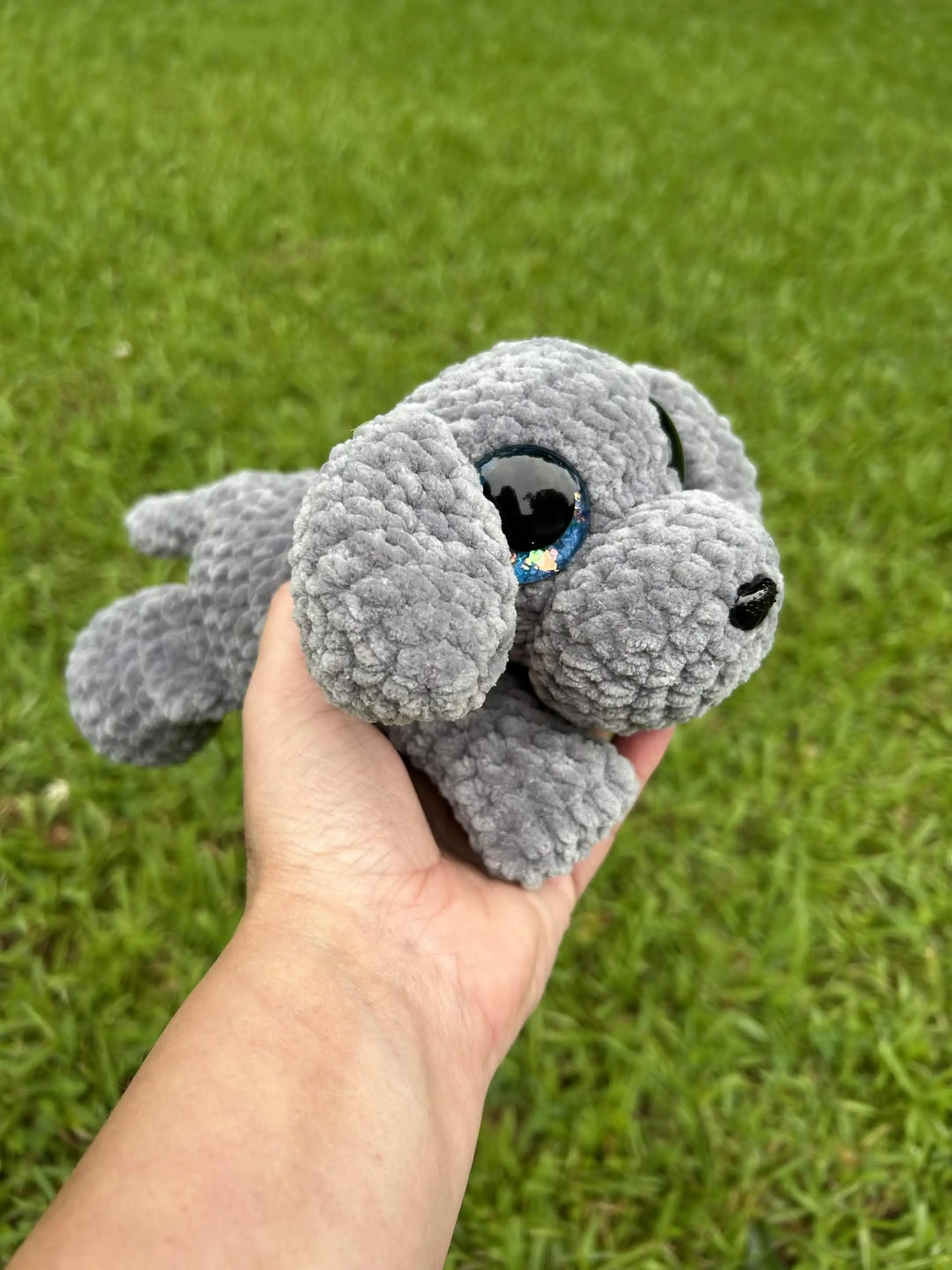 Handmade Crochet Puppy Plushie