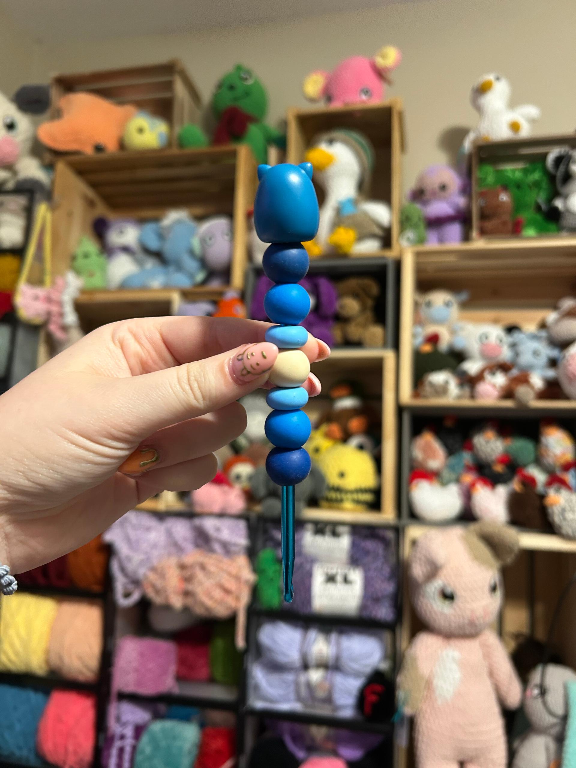 Snorlax crochet hook 5mm thumbnail 2