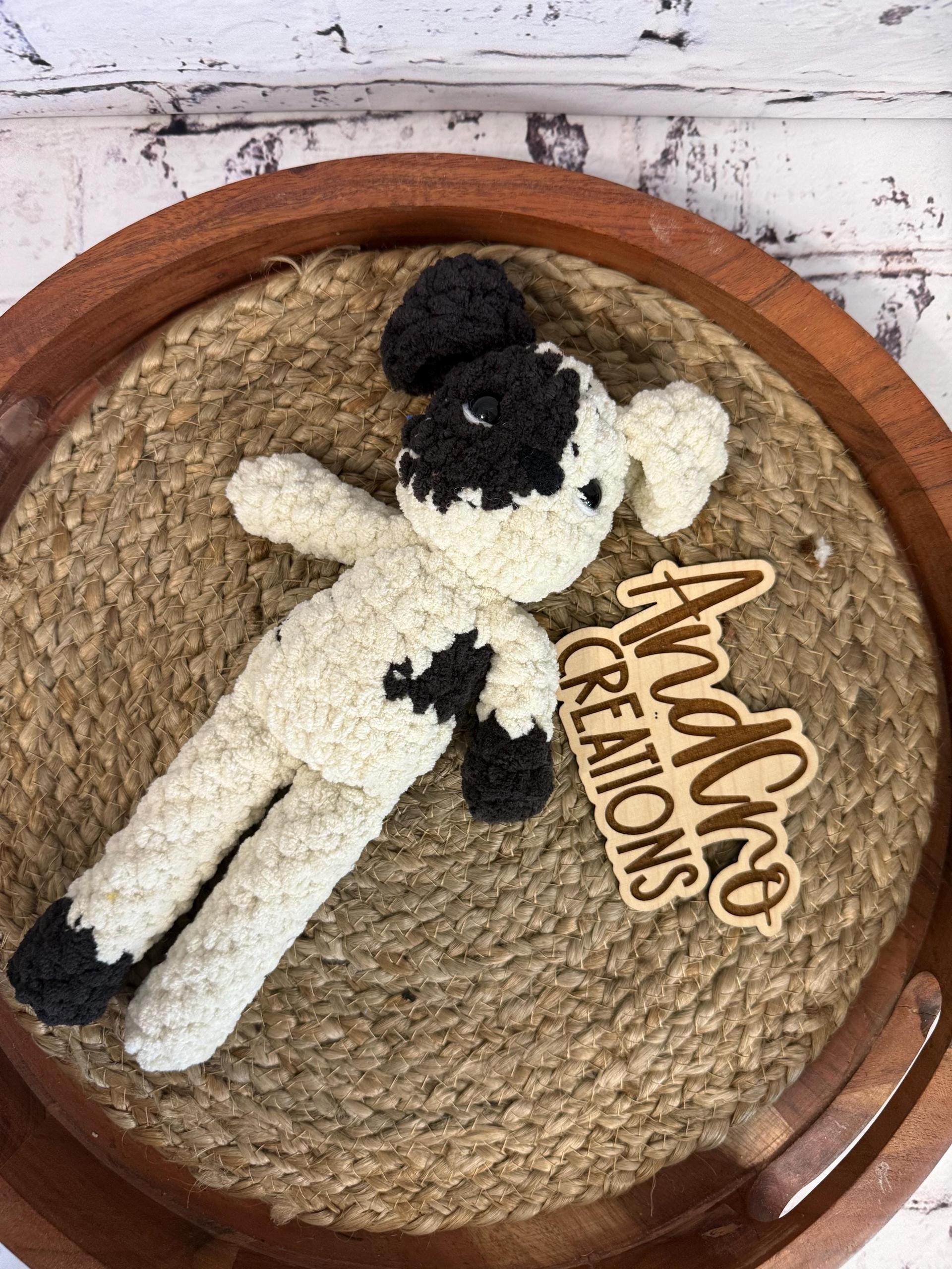 Fable Friend Amigurumi Crochet Plush Toy • Crocheted Dog, Chicken, Mouse, Bunny thumbnail 6