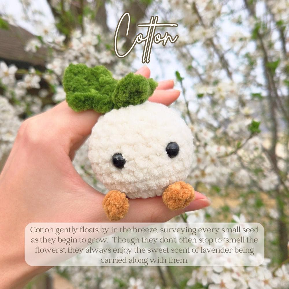 Pip & Cotton | Woodland Sprites | Digital PDF Crochet Pattern thumbnail 3