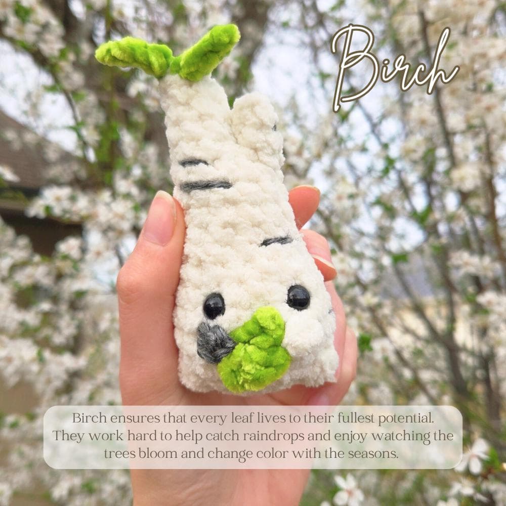Twig & Birch | Woodland Sprites | Digital PDF Crochet Pattern thumbnail 3
