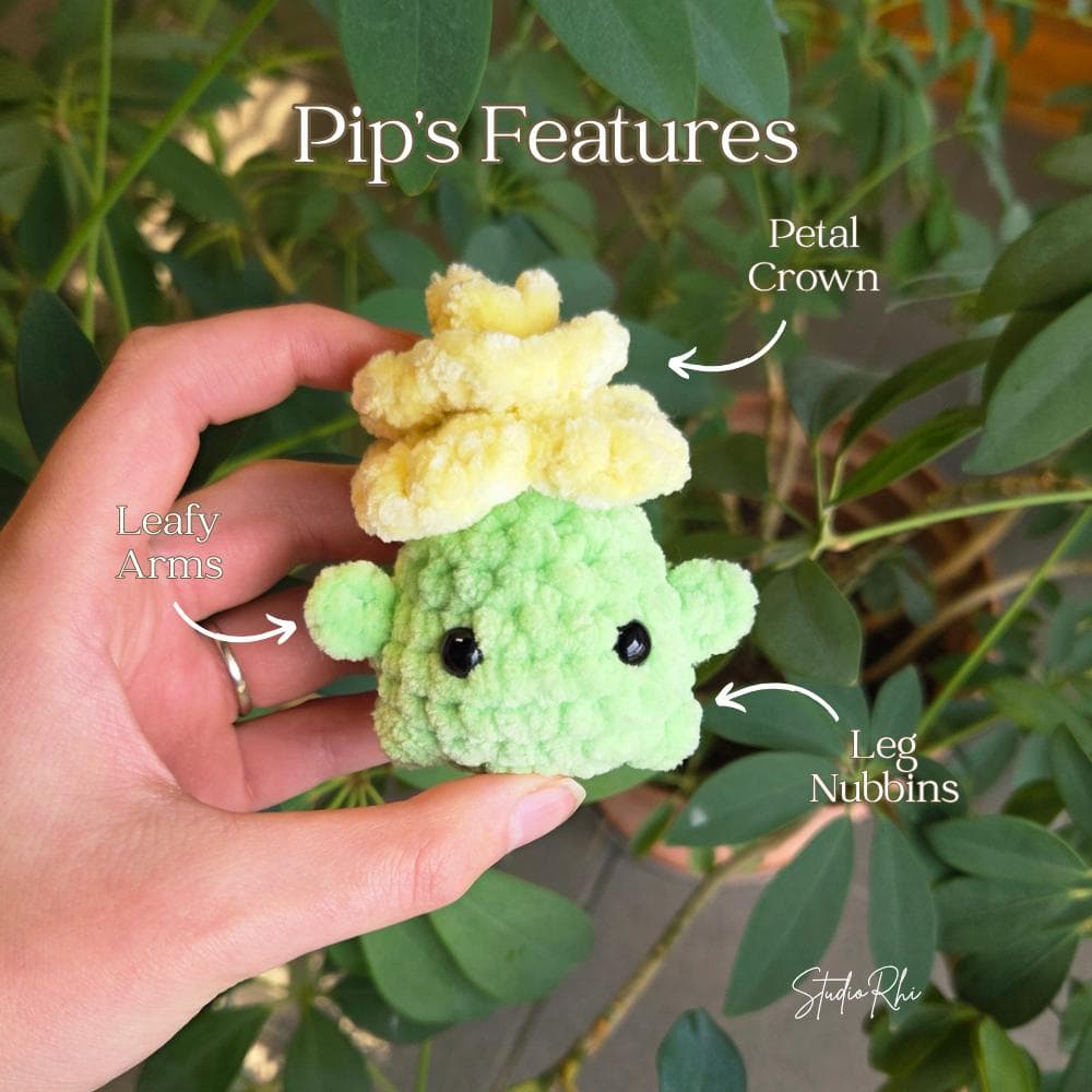 Pip & Cotton | Woodland Sprites | Digital PDF Crochet Pattern thumbnail 4