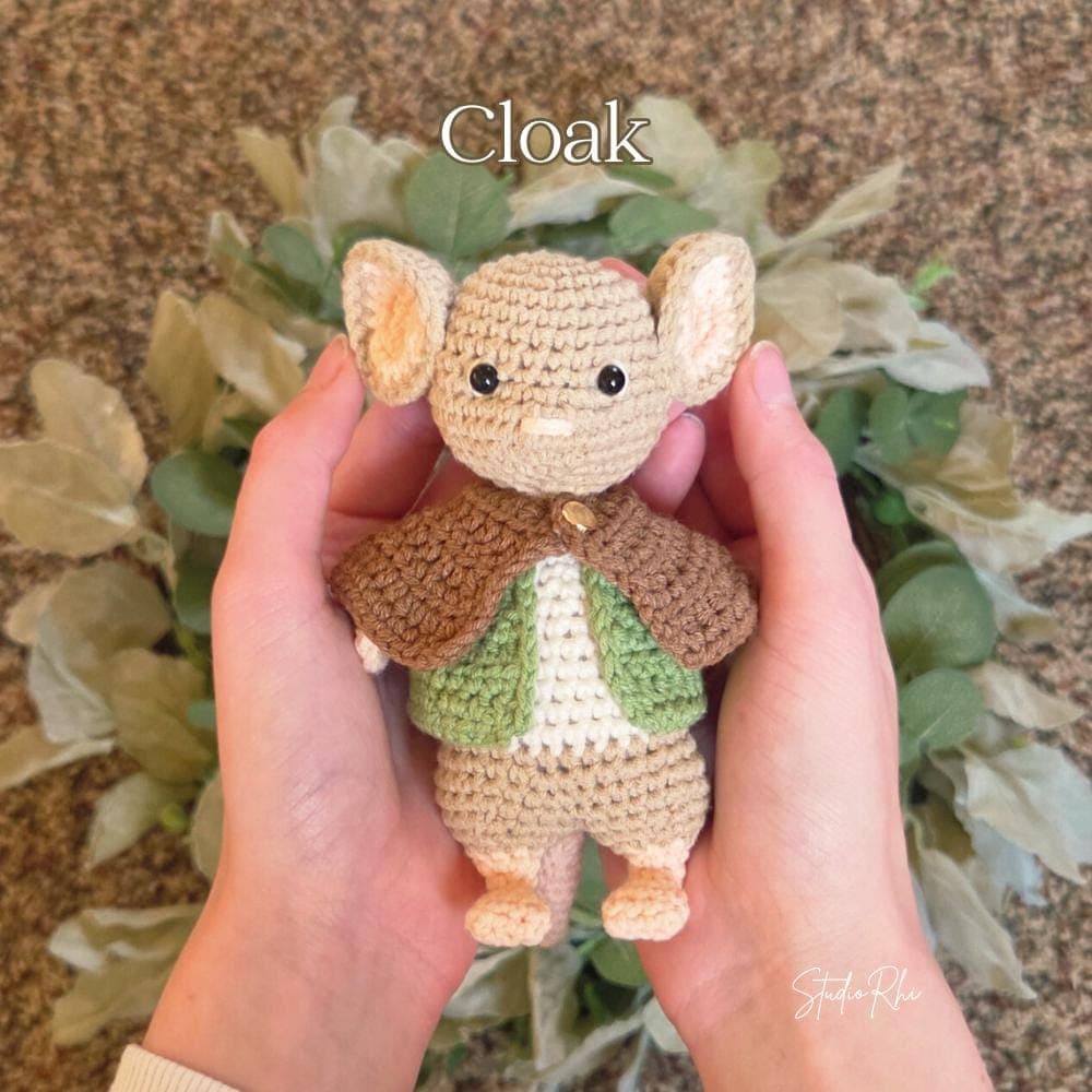 Field Mouse Bundle | Sylas & Ferick | Fellowship of the Forest | Digital PDF Crochet Pattern thumbnail 4