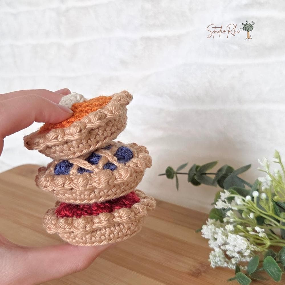 Mini Pie Crochet Pattern Bundle | Beginner Friendly (Digital PDF) thumbnail 2